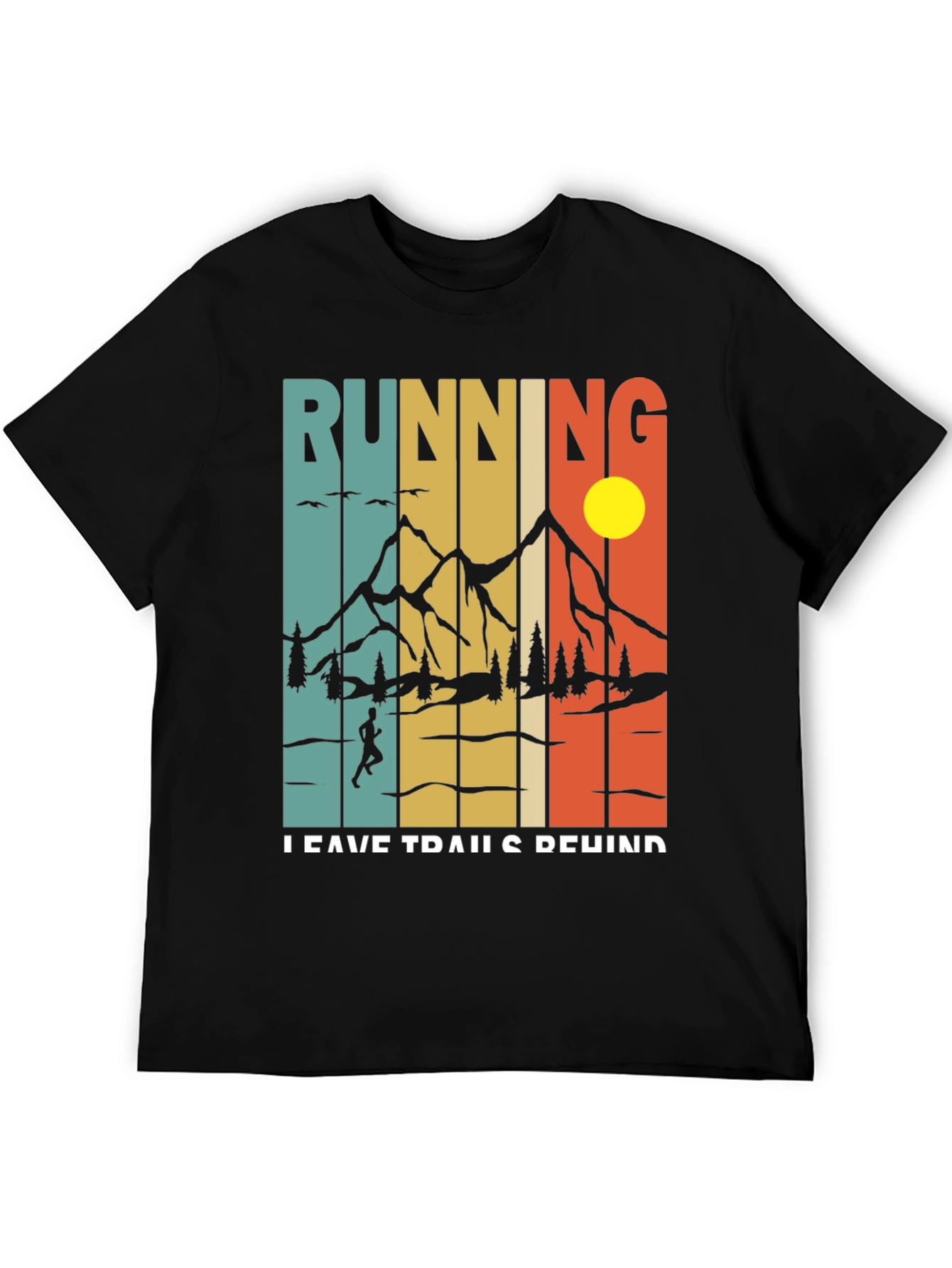 Running Leave Trails Behind Graphic Tee