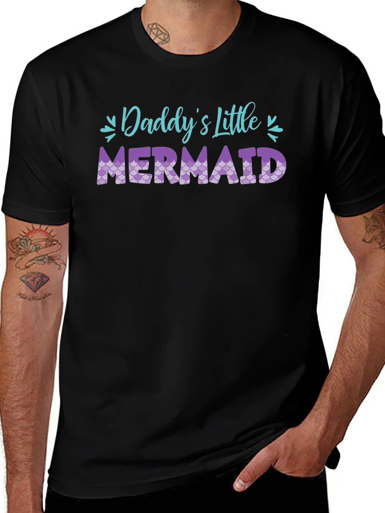 Daddys Little Mermaid T-Shirt