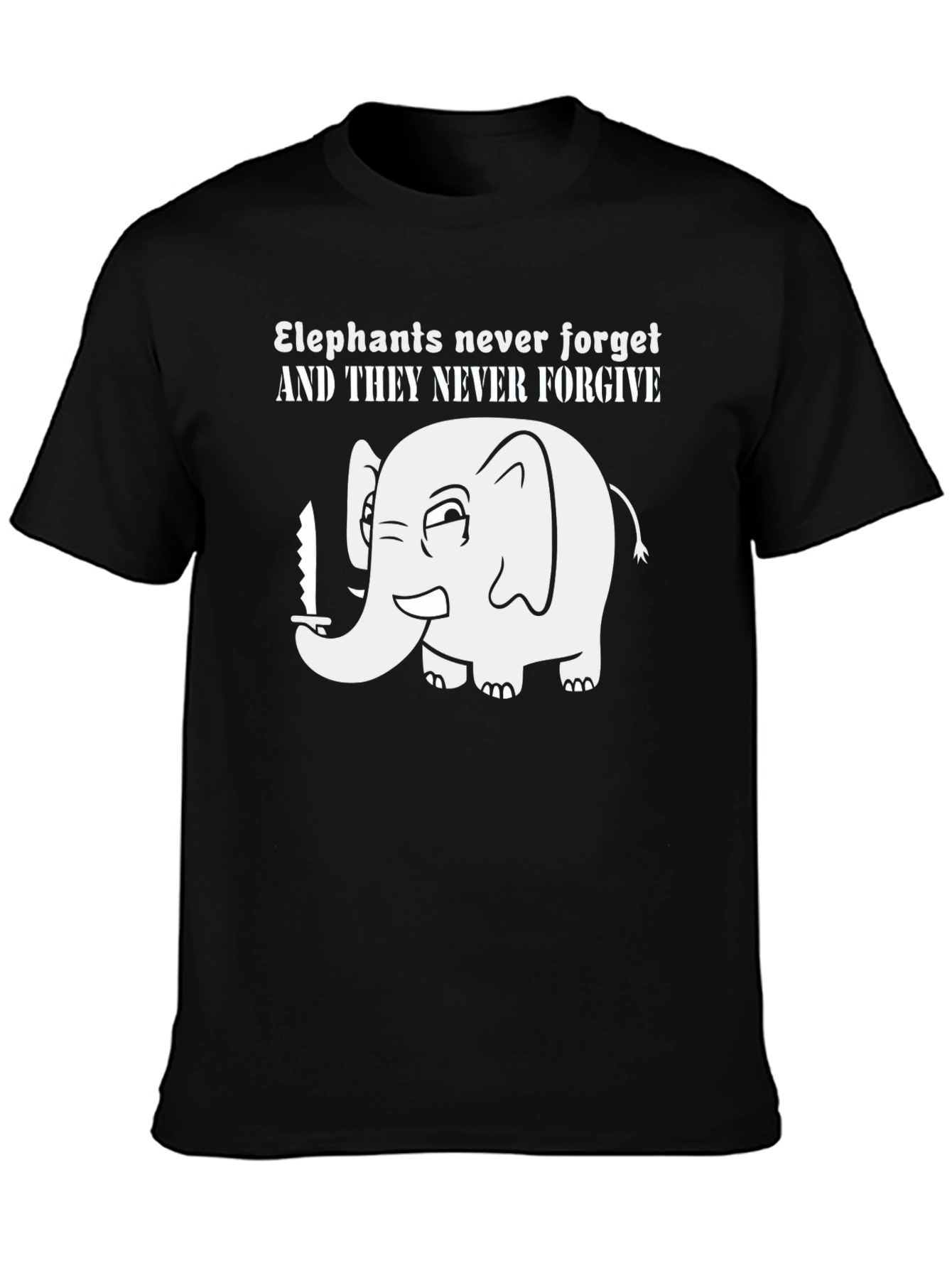 Elephant Never Forgets T-Shirt