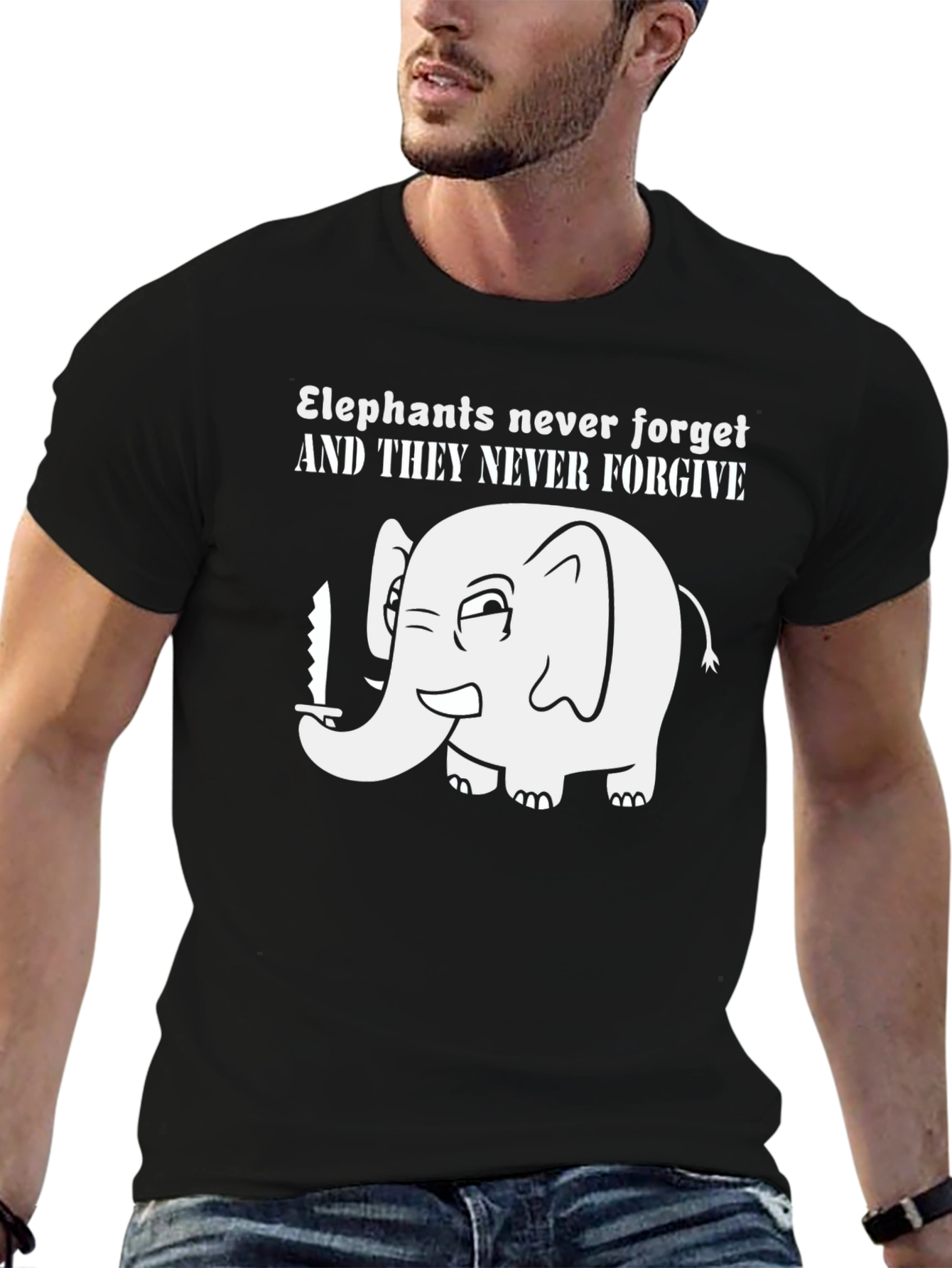 Elephant Never Forgets T-Shirt