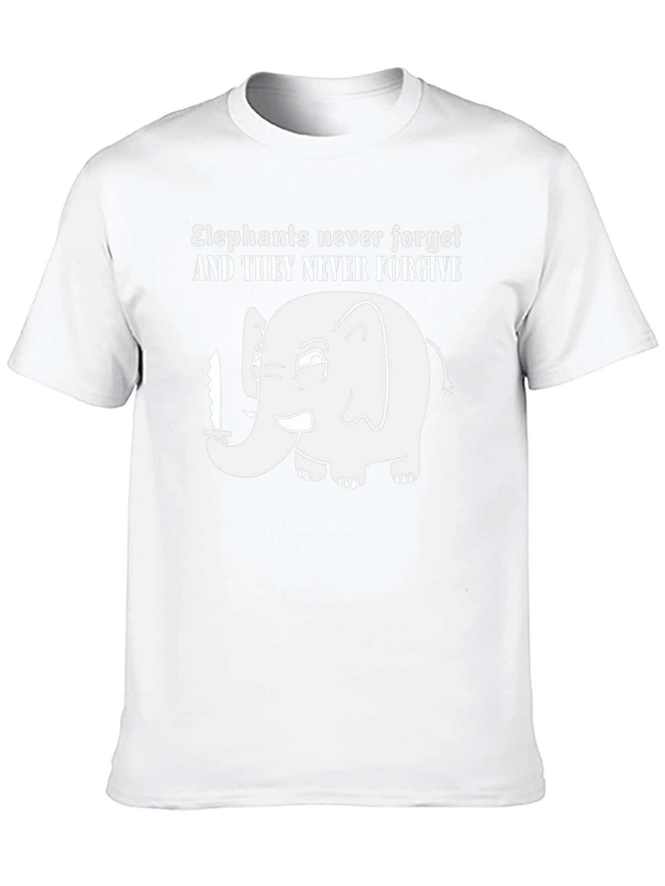Elephant Never Forgets T-Shirt
