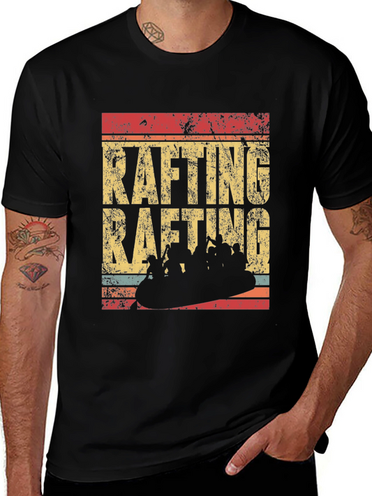 Vintage Rafting T-Shirt - River Adventure Tee