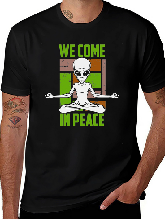 We Come in Peace Alien T-Shirt