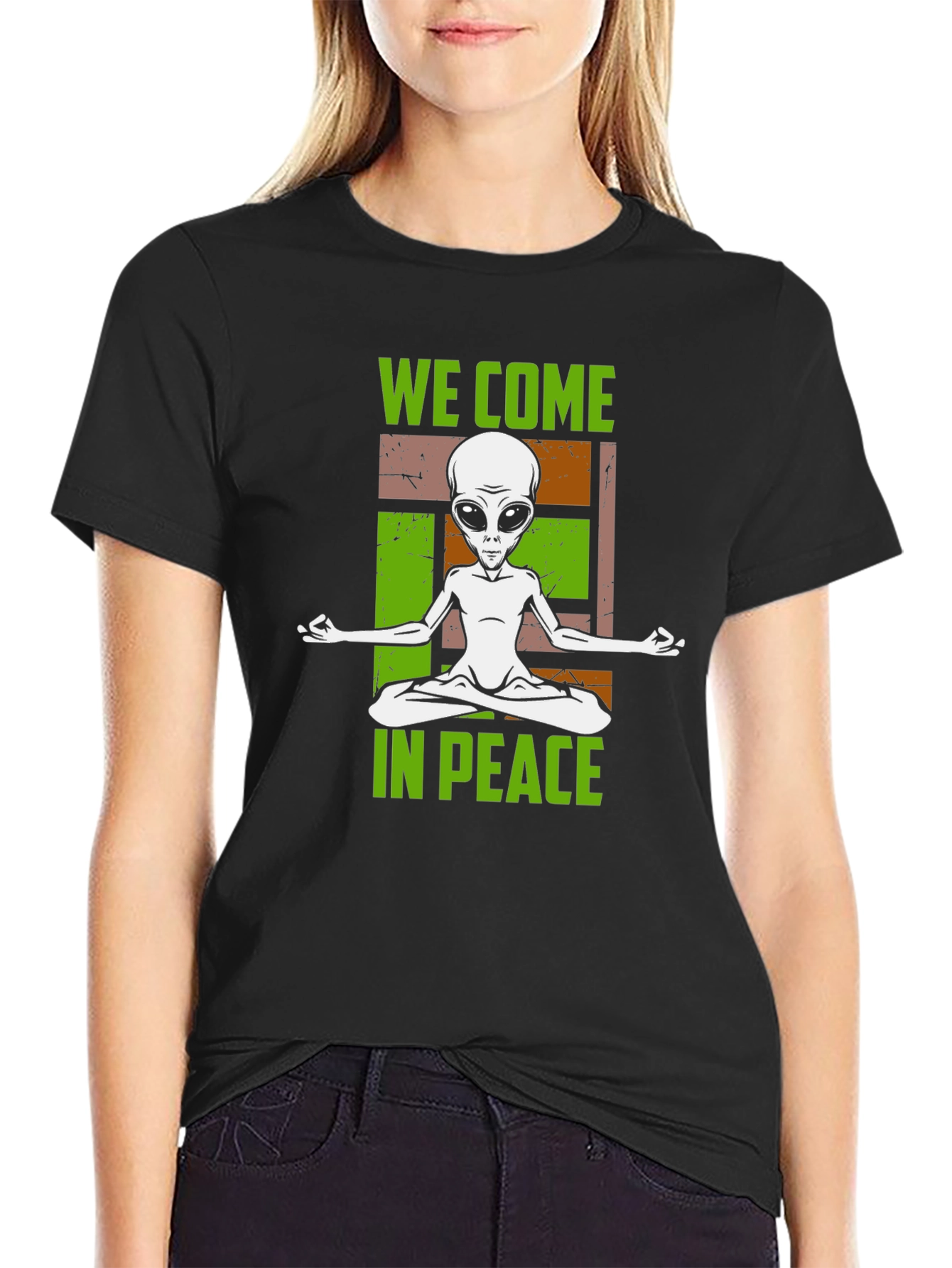 We Come in Peace Alien T-Shirt