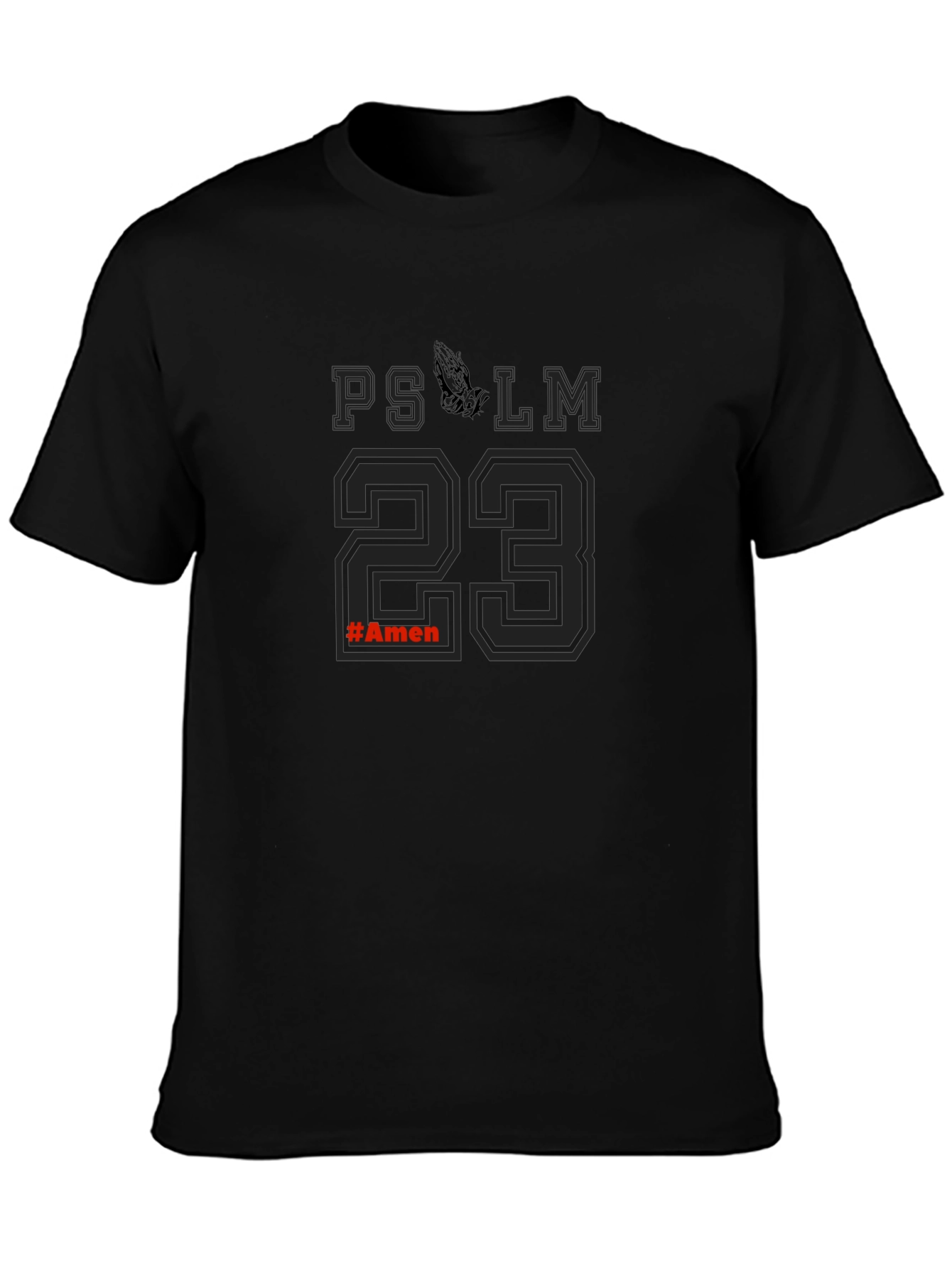 Psalm 23 Graphic Tee - Religious Inspired T-Shirt