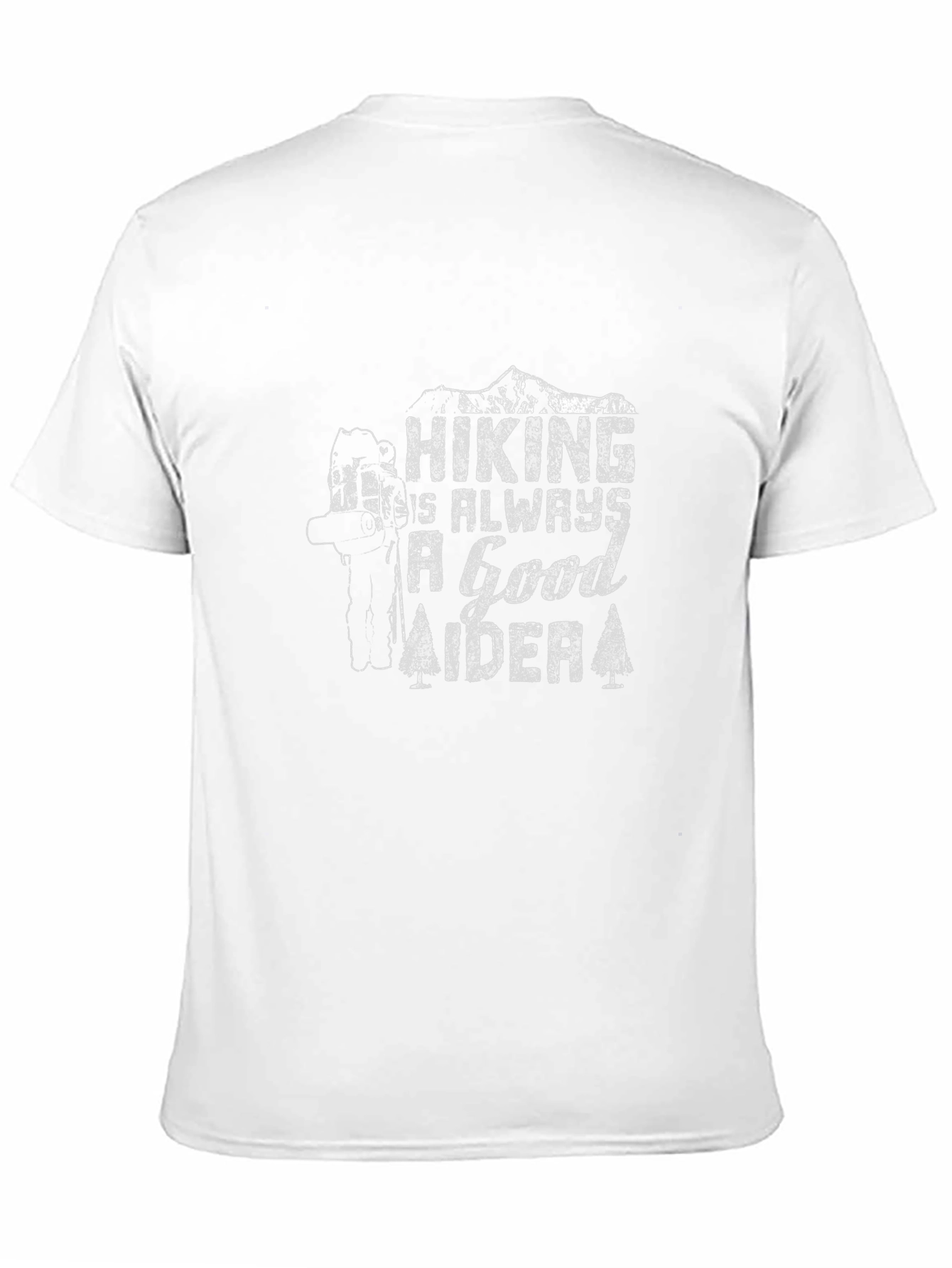 Hiking is Always a Good Aider Graphic T-Shirt