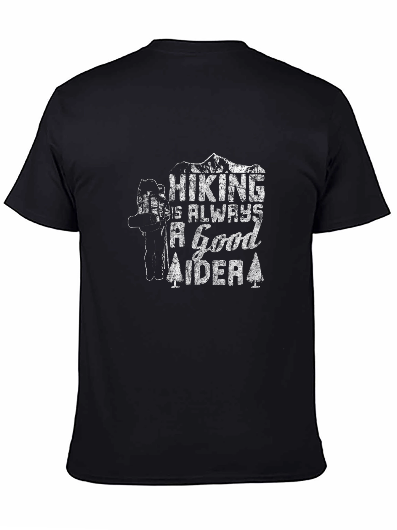Hiking is Always a Good Aider Graphic T-Shirt