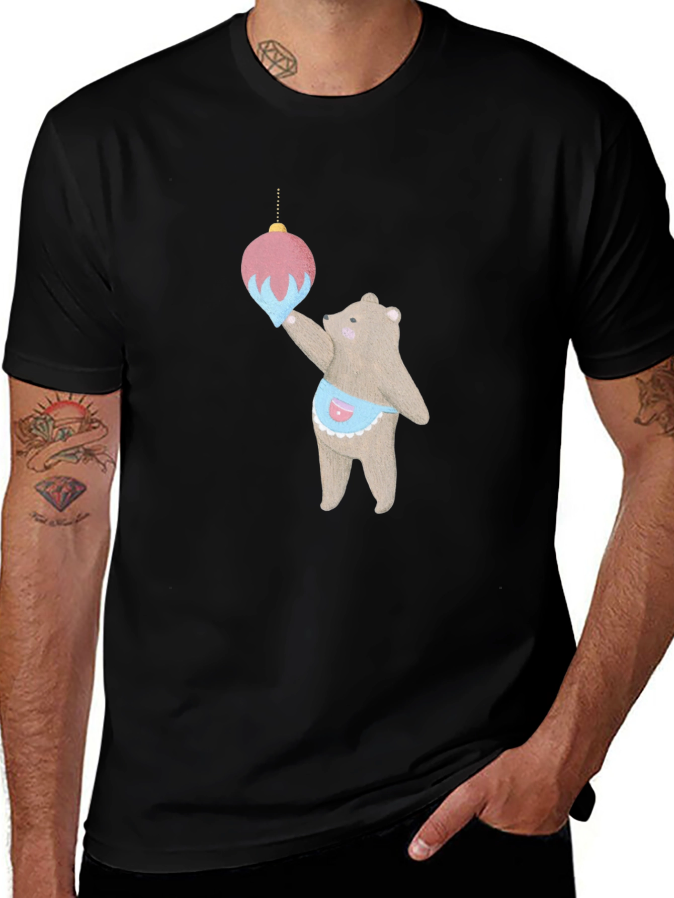 Cute Bear Ornament T-Shirt