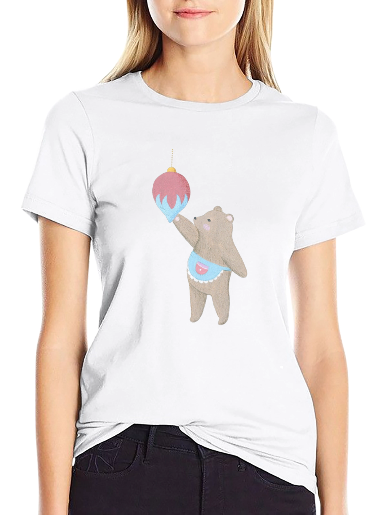 Cute Bear Ornament T-Shirt