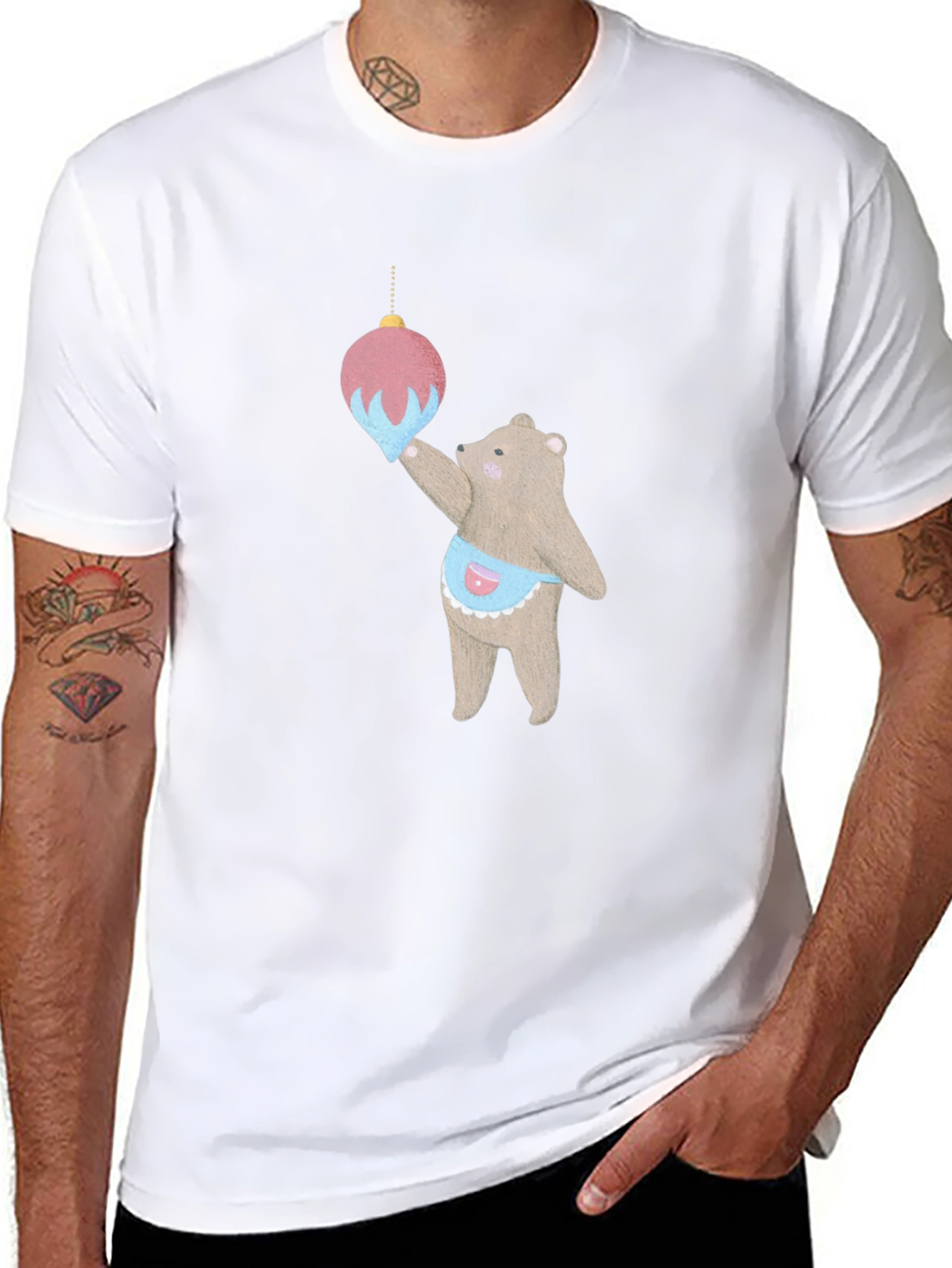 Cute Bear Ornament T-Shirt