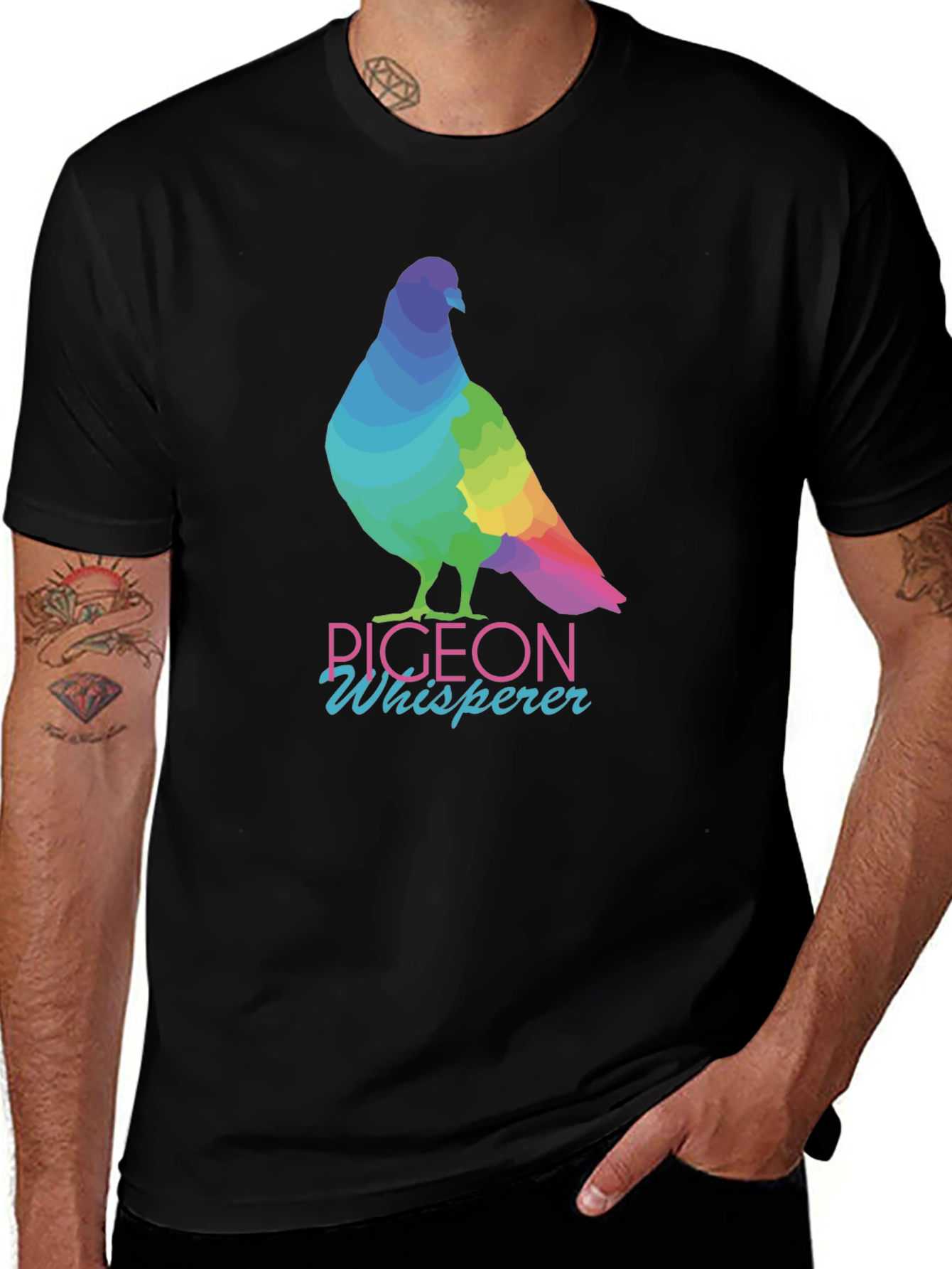 Pigeon Whisperer Graphic T-Shirt