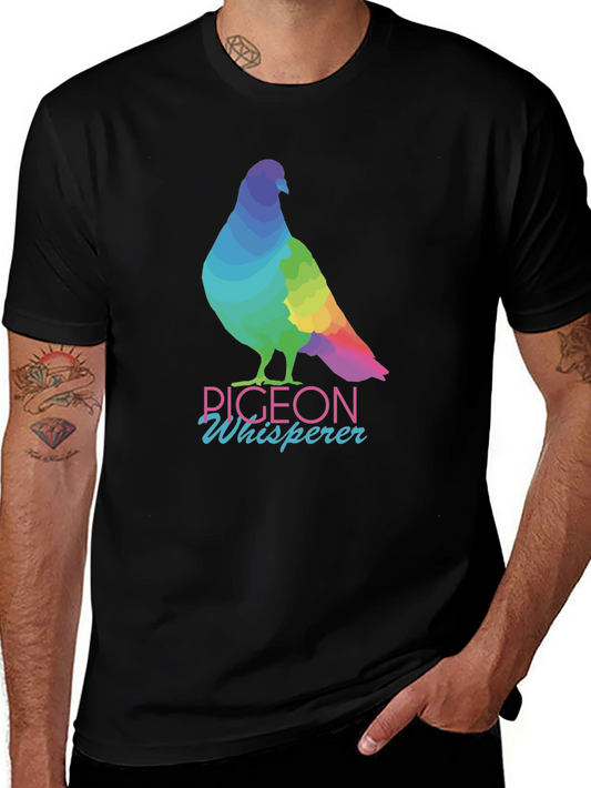 Pigeon Whisperer Graphic T-Shirt