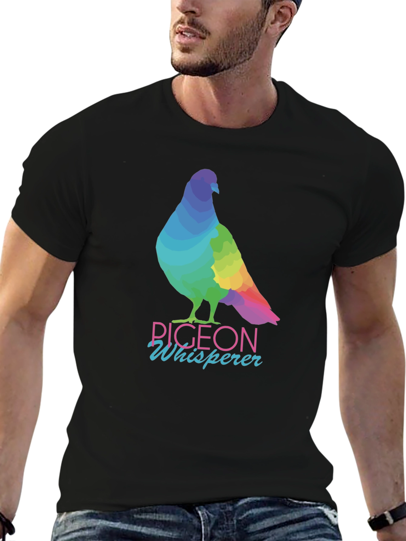Pigeon Whisperer Graphic T-Shirt