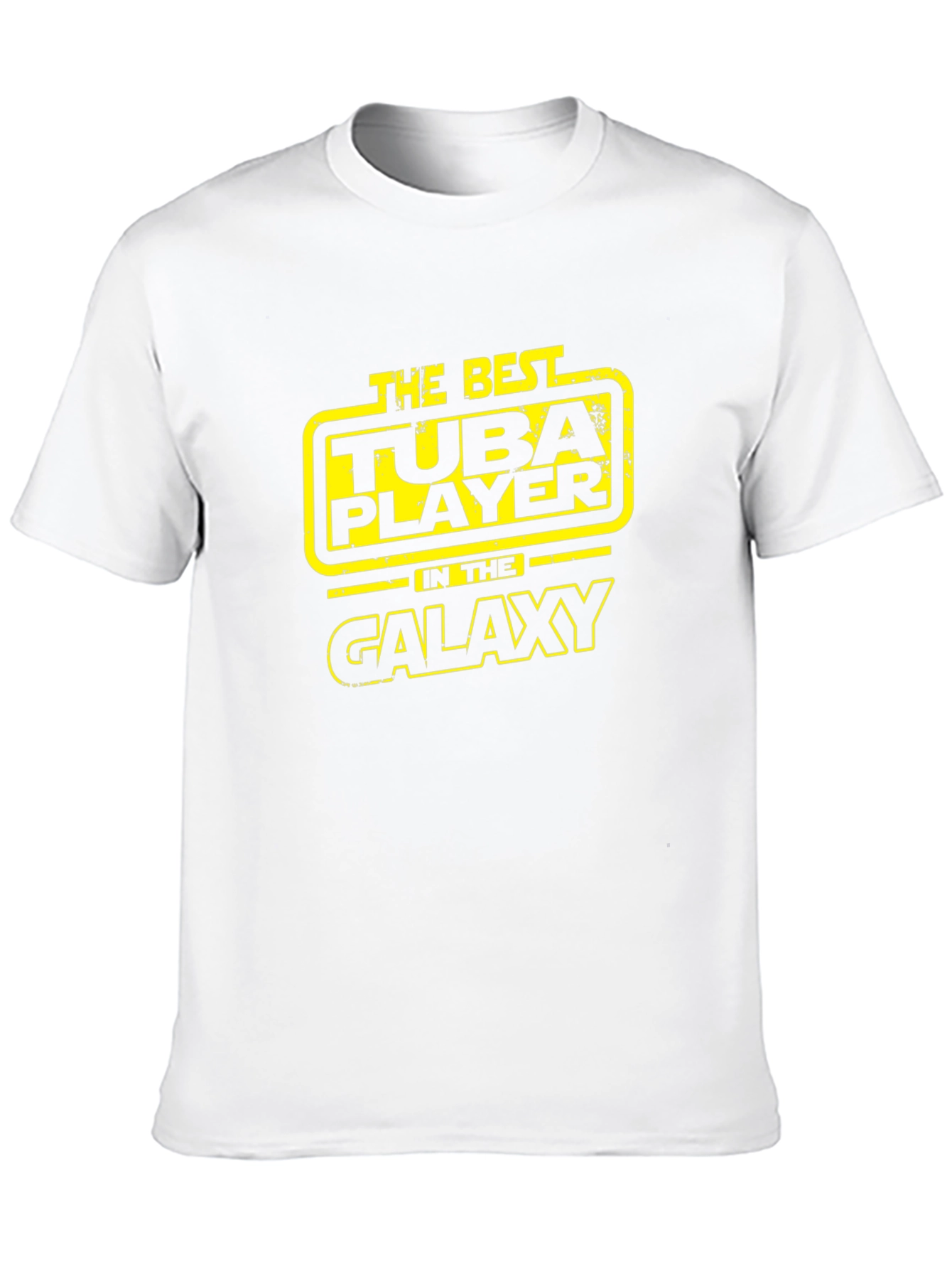 Best Tuba Player Galaxy Black T-Shirt