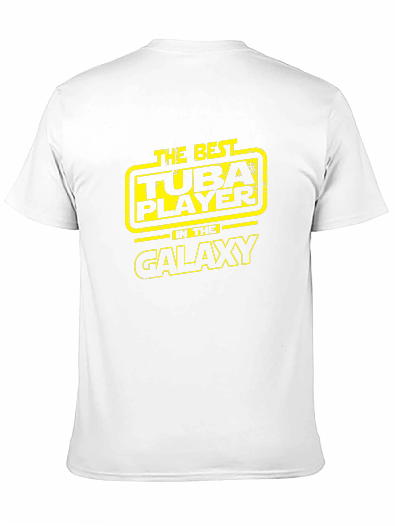 Best Tuba Player Galaxy Black T-Shirt