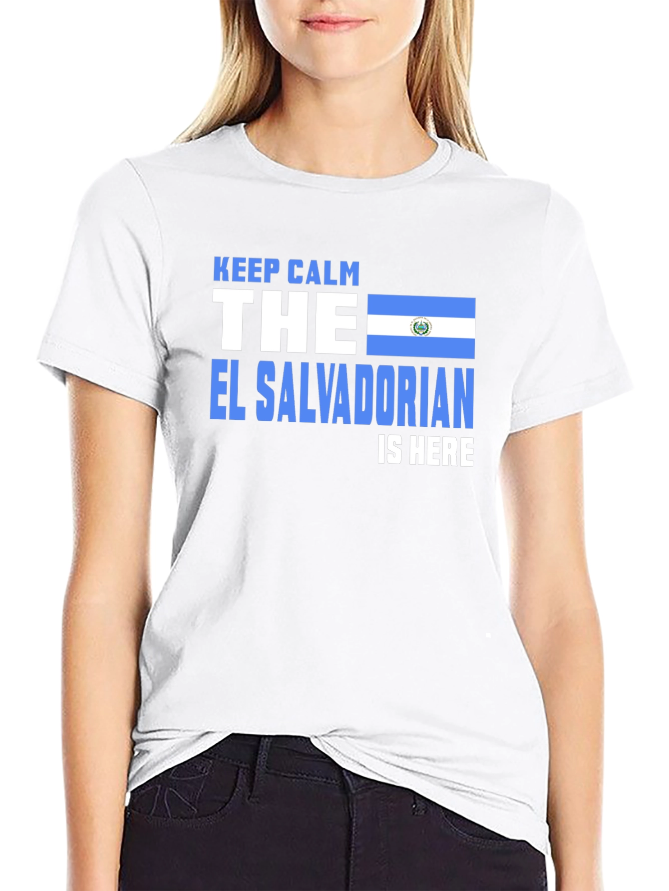 El Salvador T-Shirt Keep Calm Salvadorean Pride