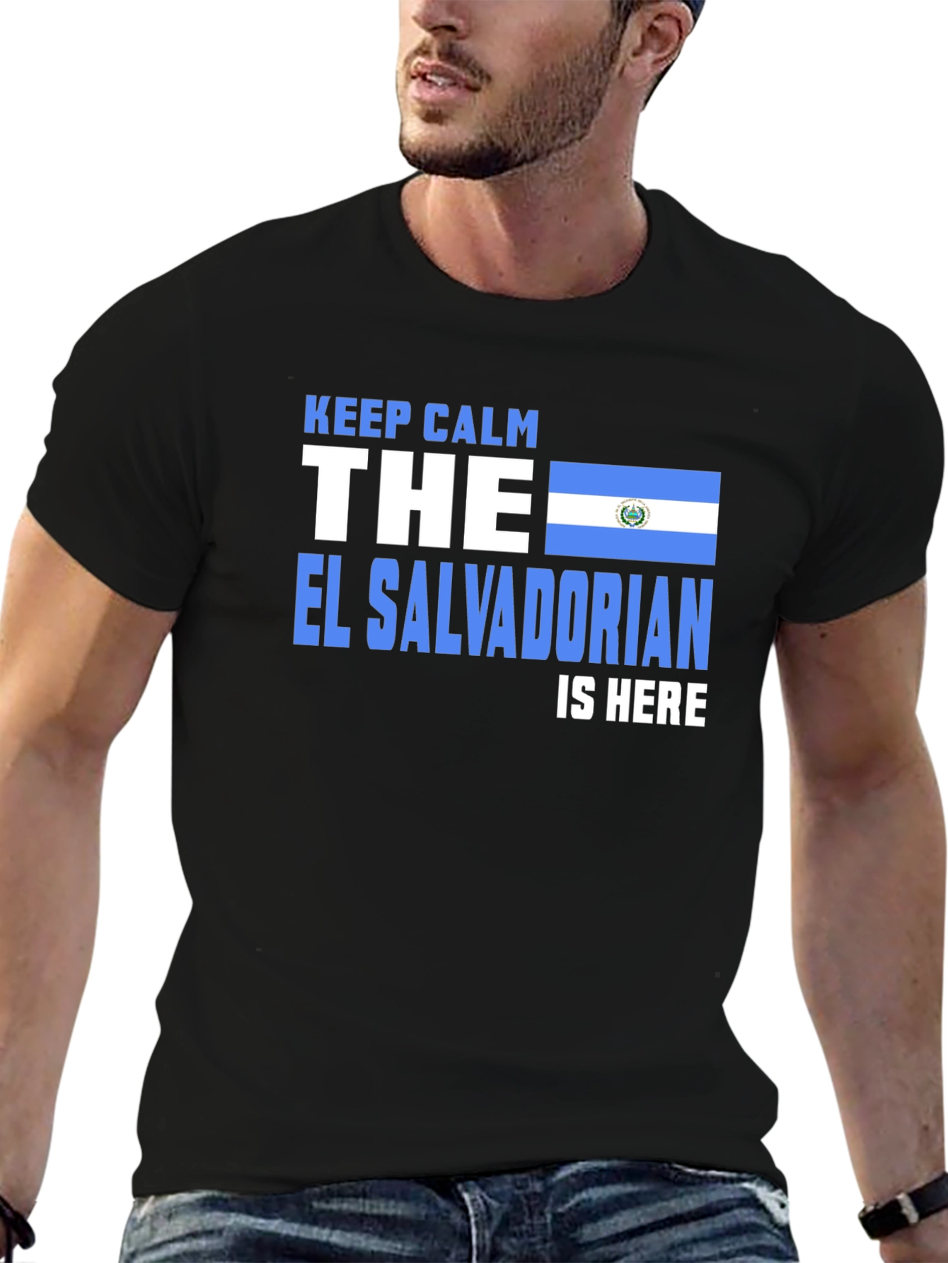 El Salvador T-Shirt Keep Calm Salvadorean Pride