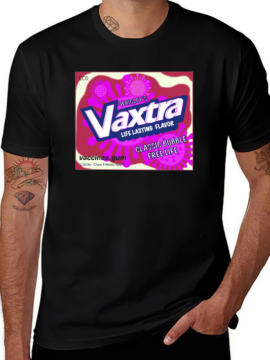 Vaxtra Gum T-Shirt - Funny Vaccine Design