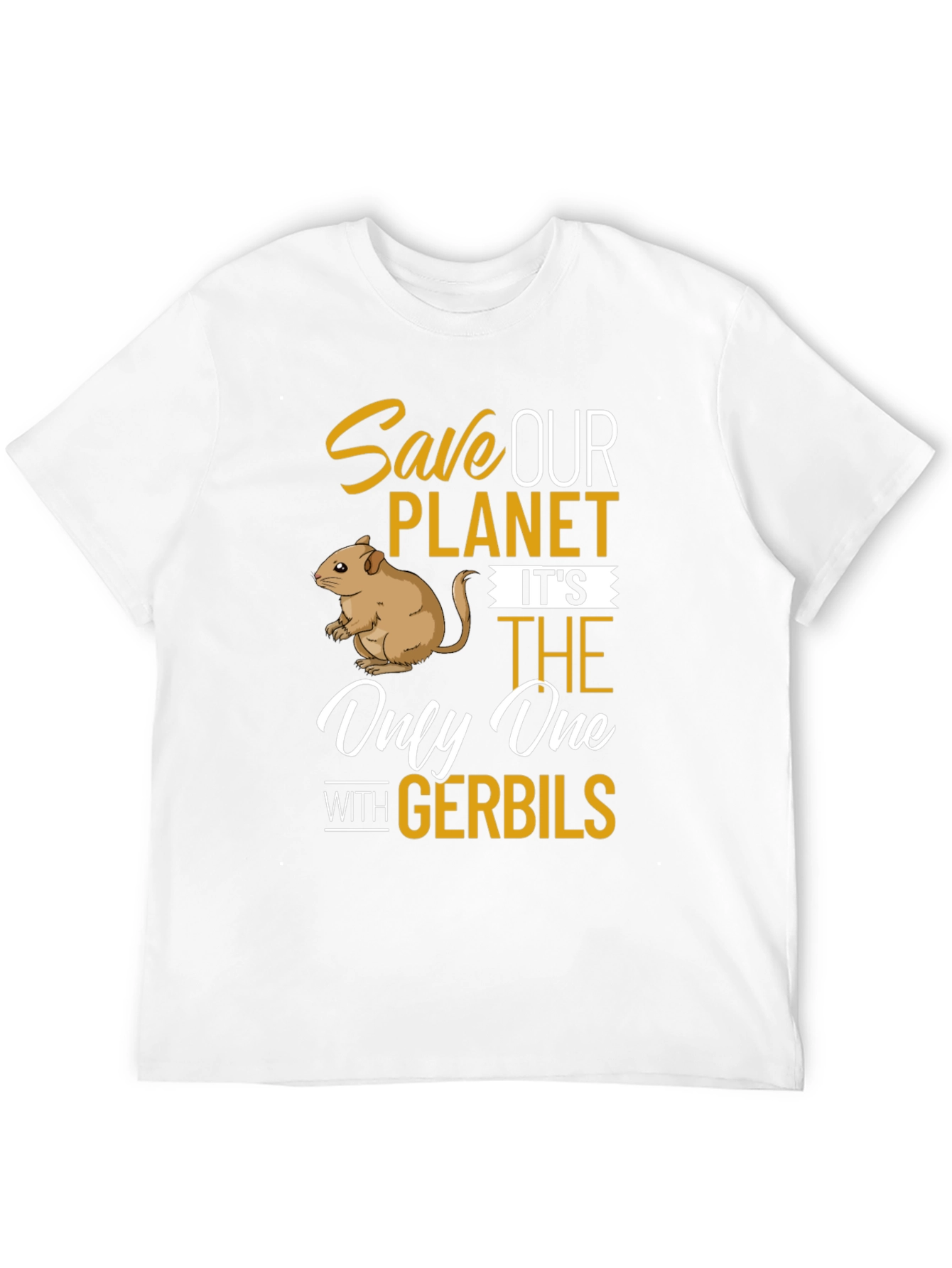 Save Our Planet Gerbil T-Shirt