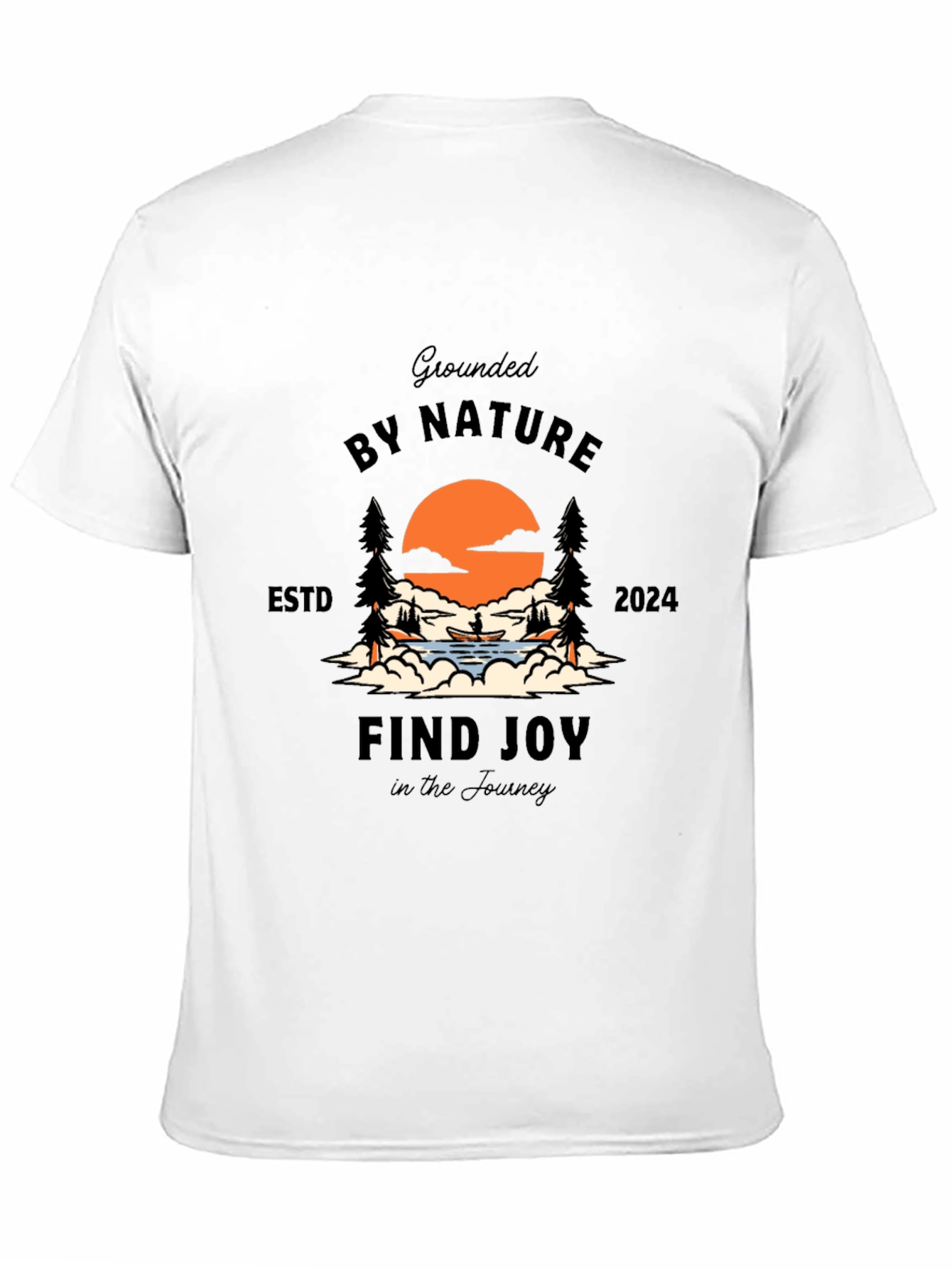 Grounded by Nature Tee: Find Joy in the Journey