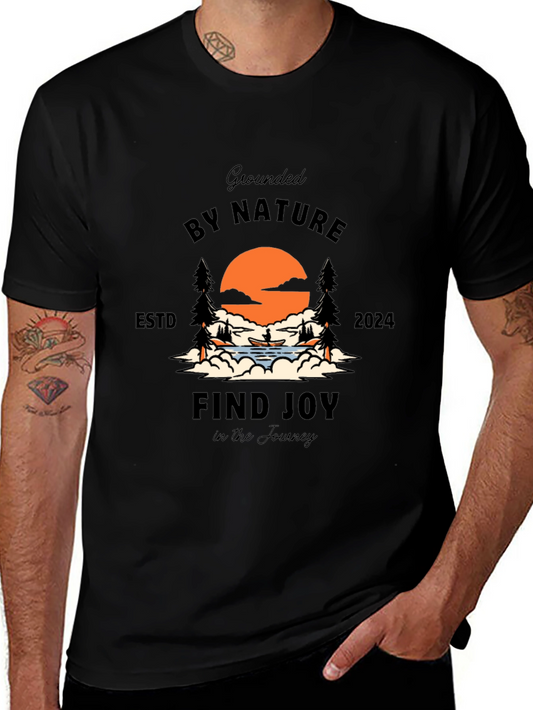 Grounded by Nature Tee: Find Joy in the Journey