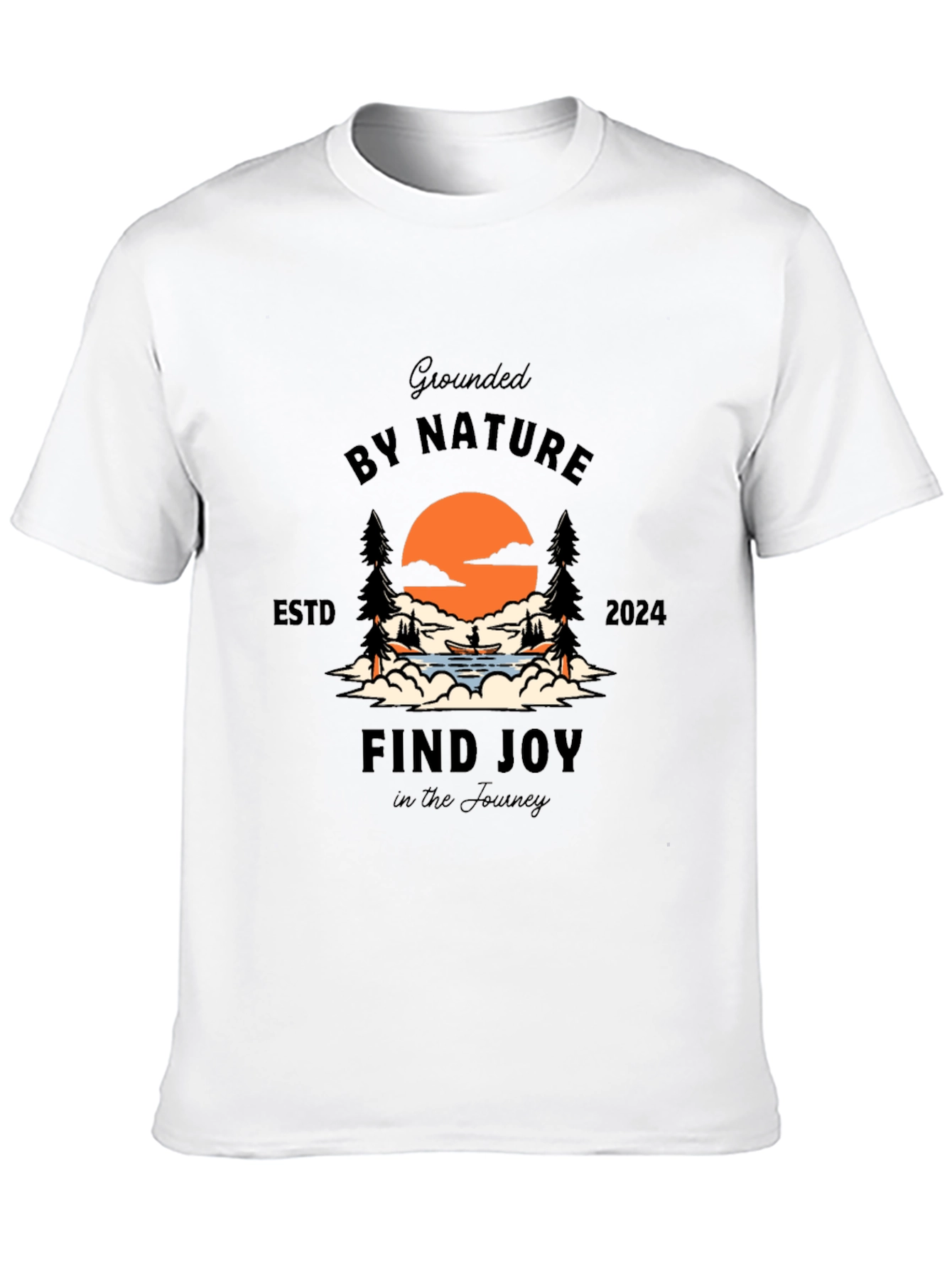 Grounded by Nature Tee: Find Joy in the Journey