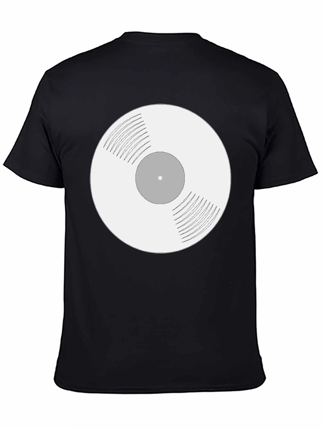 Retro Vinyl Record Graphic T-Shirt