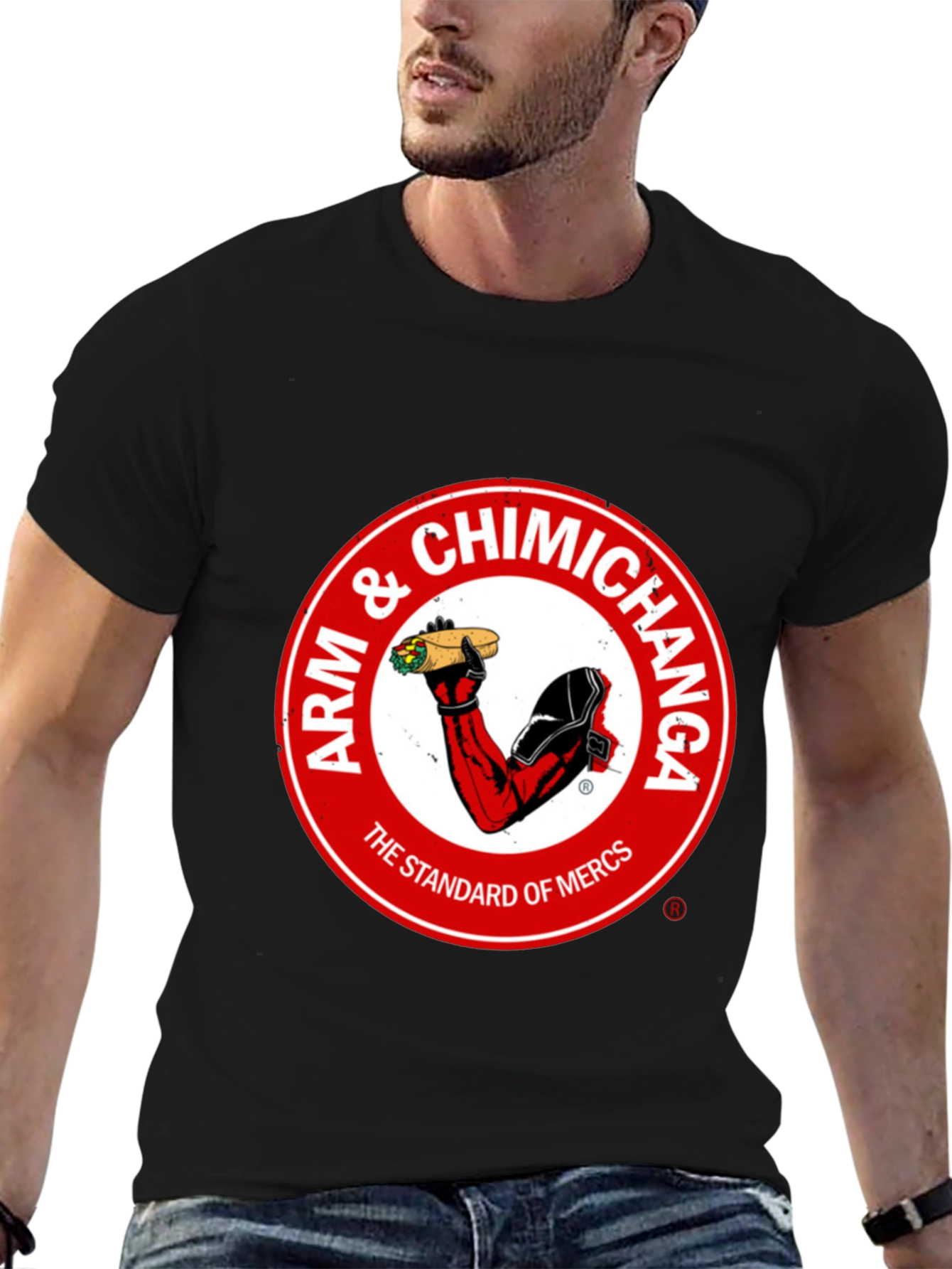 Arm & Chimichanga Graphic Tee - Standard of Mercs