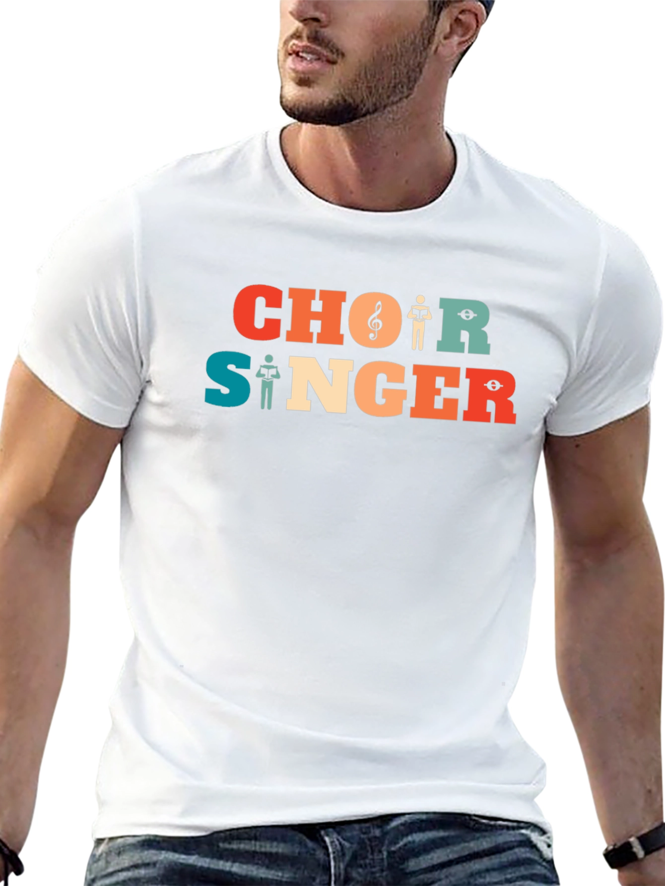 Choir Singer T-Shirt - Retro Music Lover Tee