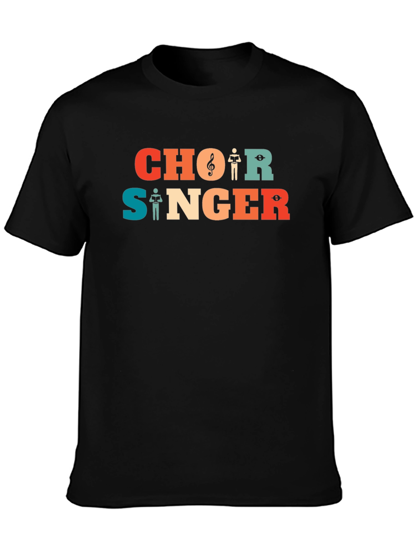 Choir Singer T-Shirt - Retro Music Lover Tee
