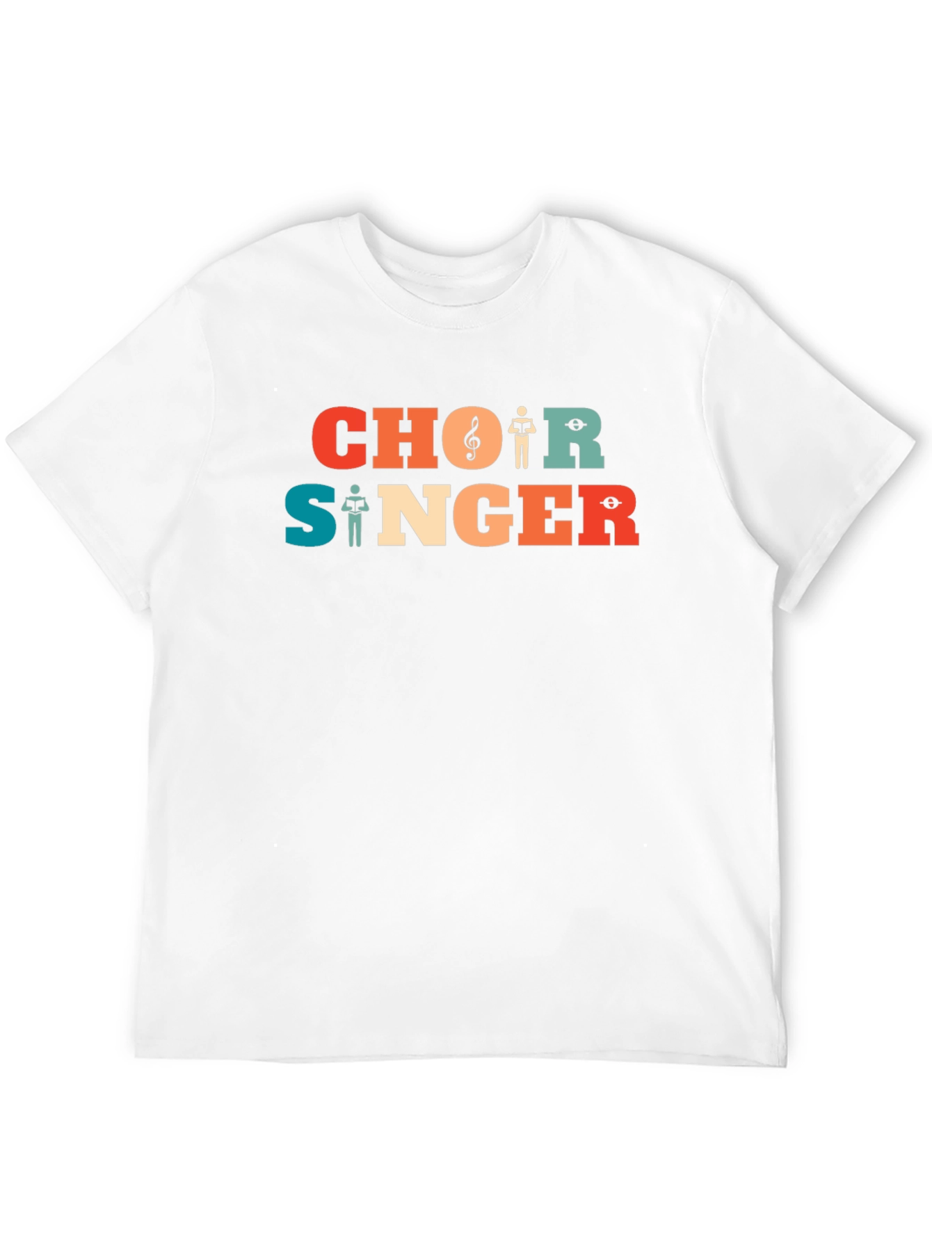 Choir Singer T-Shirt - Retro Music Lover Tee