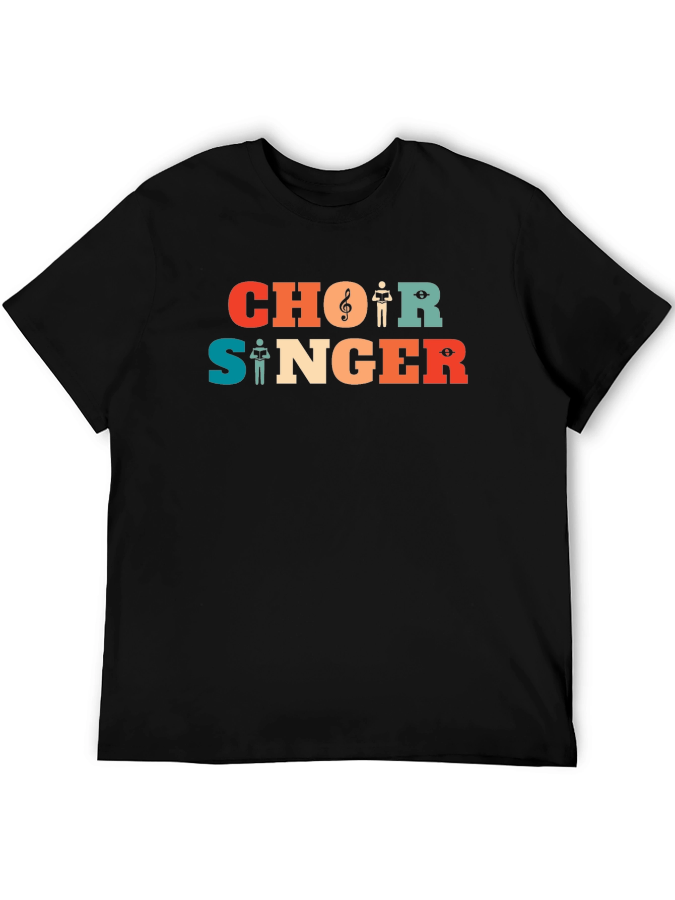 Choir Singer T-Shirt - Retro Music Lover Tee