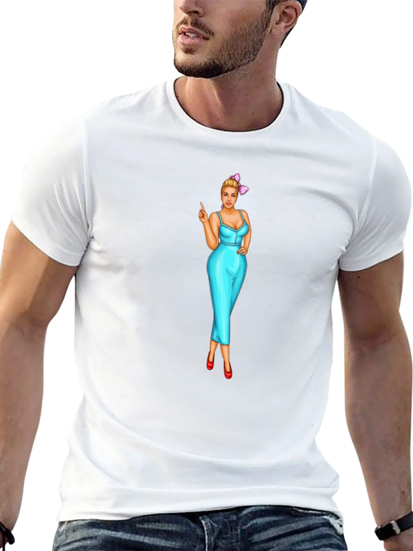 Novelty T-Shirt: Bo Peep Inspired Fashion