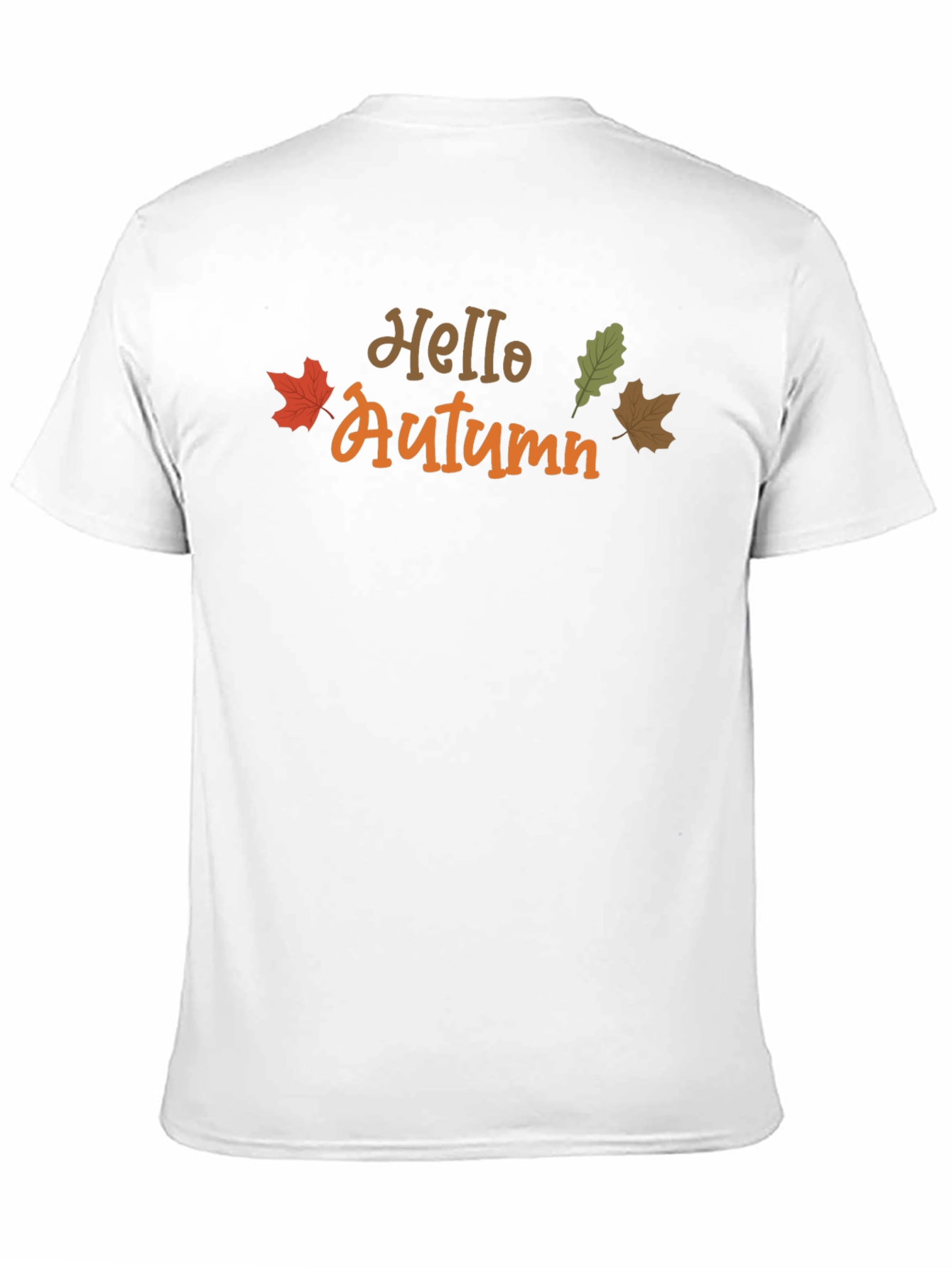 Hello Autumn Graphic Tee - Seasonal Comfort