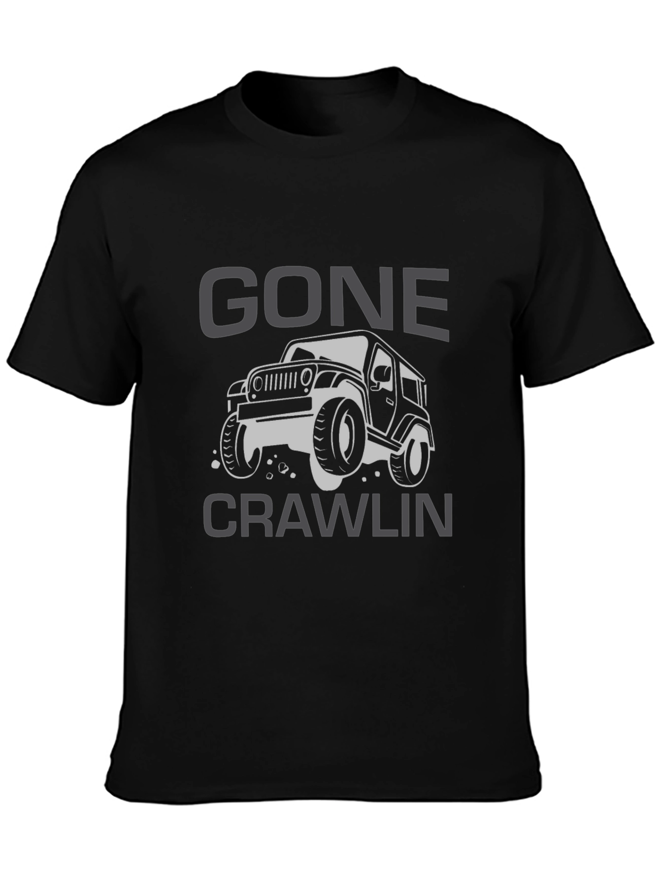 Gone Crawlin Jeep T-Shirt - Off-Road Adventure Tee