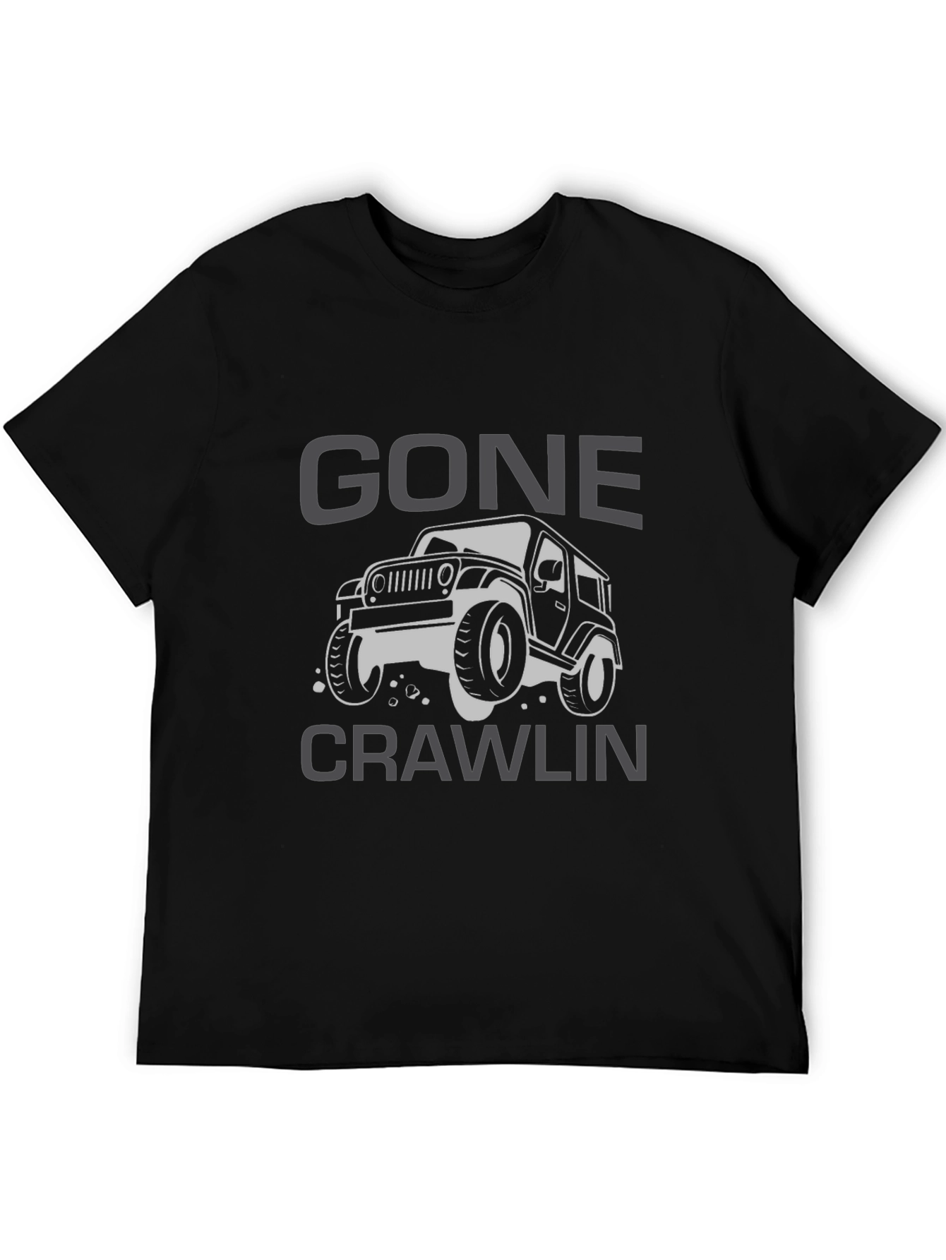Gone Crawlin Jeep T-Shirt - Off-Road Adventure Tee