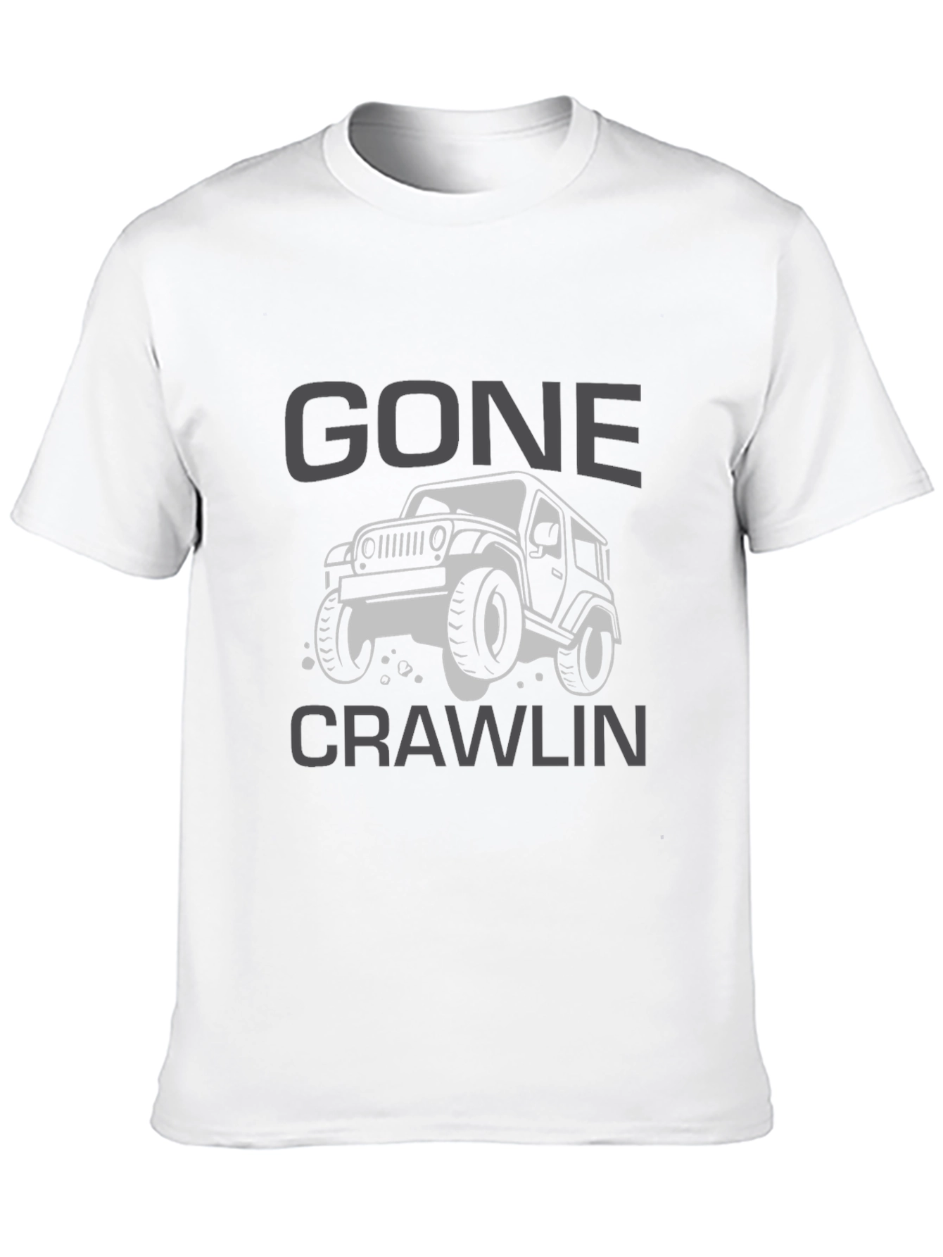 Gone Crawlin Jeep T-Shirt - Off-Road Adventure Tee