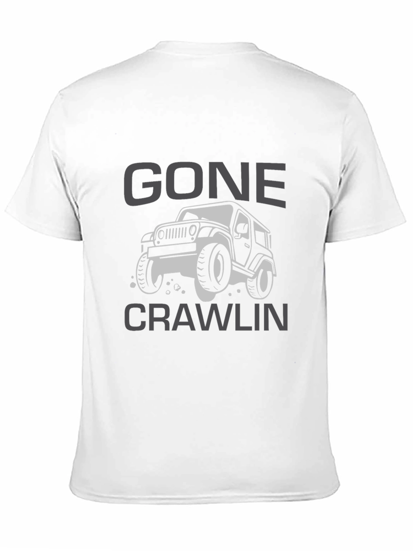 Gone Crawlin Jeep T-Shirt - Off-Road Adventure Tee