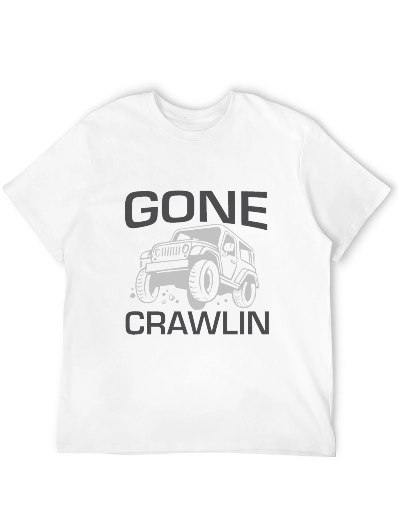 Gone Crawlin Jeep T-Shirt - Off-Road Adventure Tee