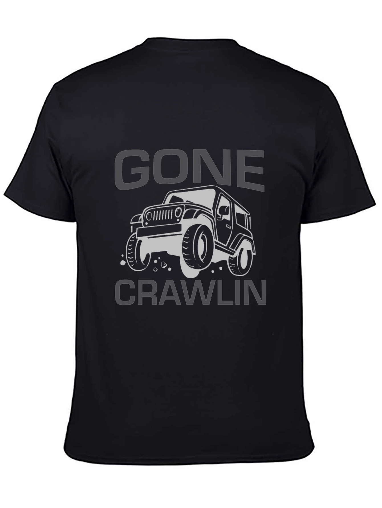 Gone Crawlin Jeep T-Shirt - Off-Road Adventure Tee