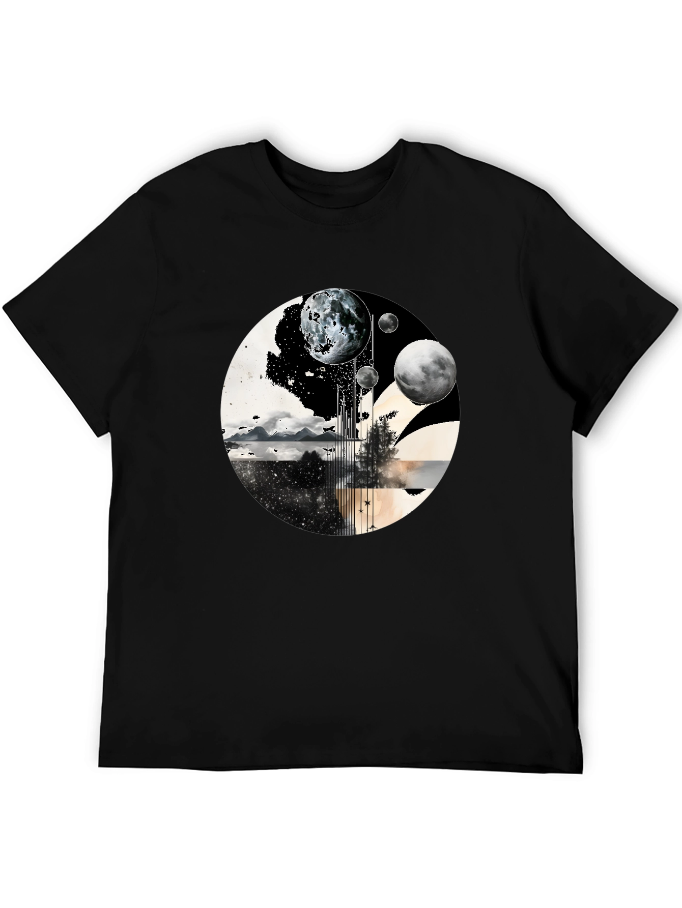 Planetary Landscape Graphic Tee