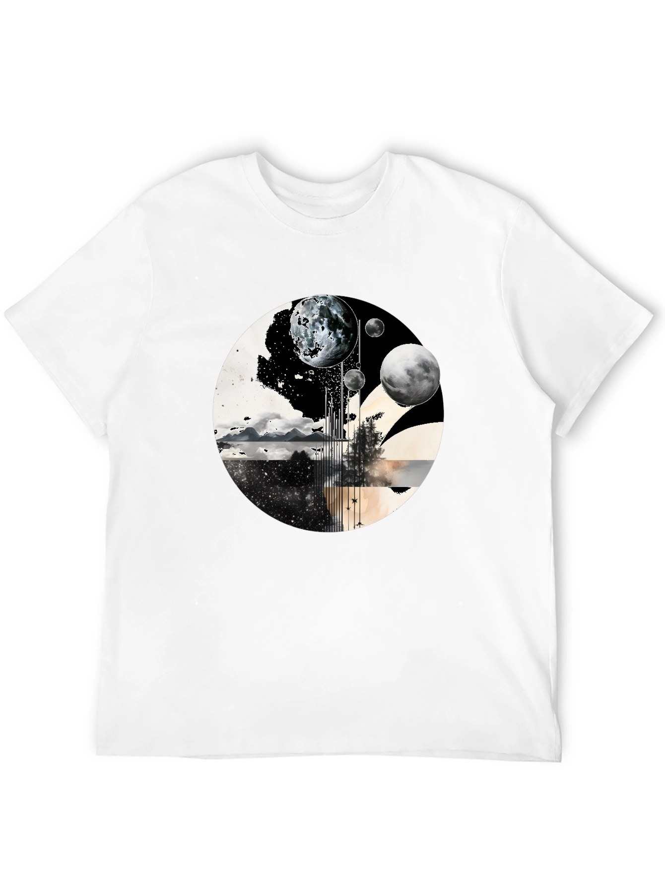 Planetary Landscape Graphic Tee