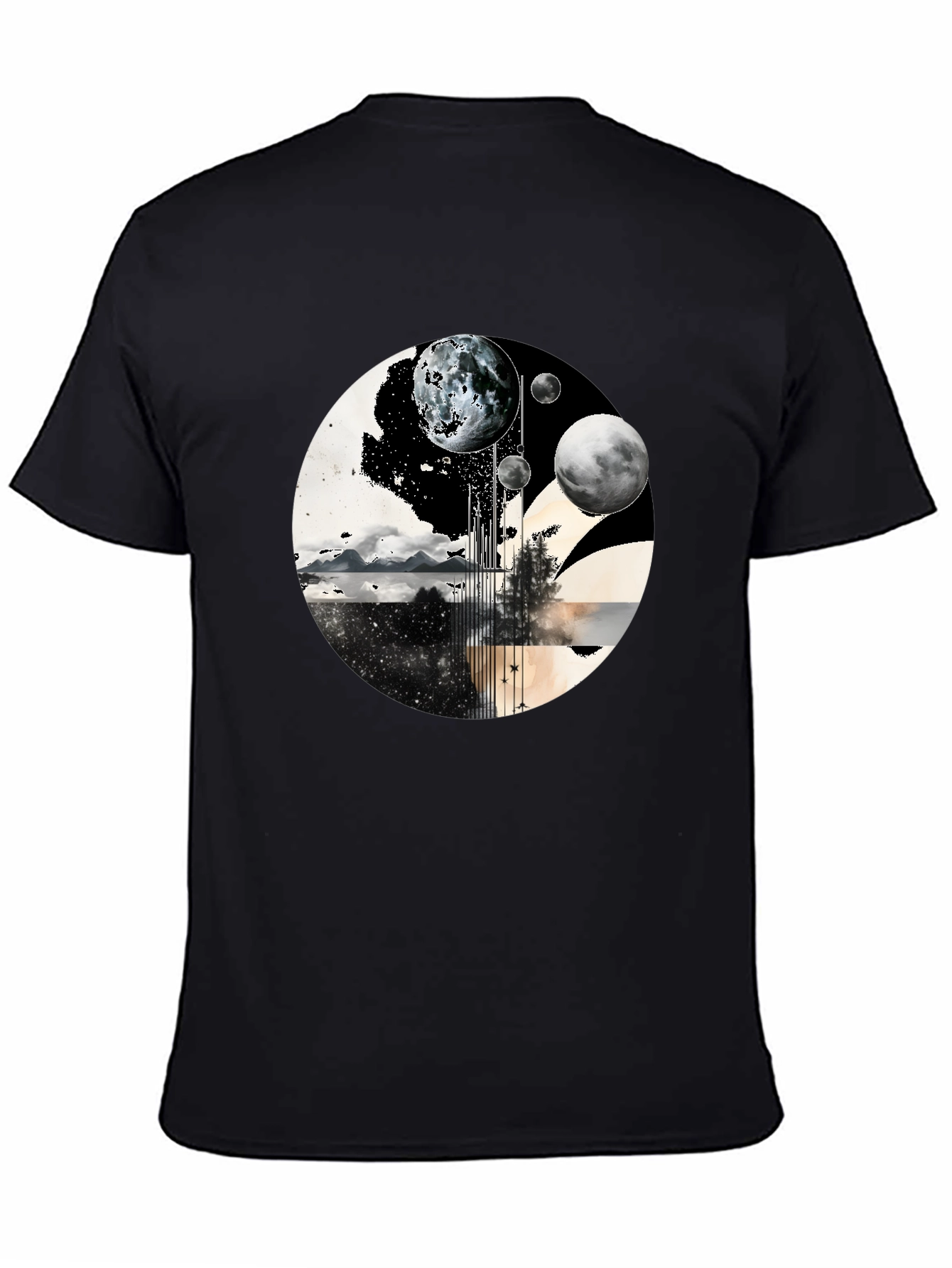 Planetary Landscape Graphic Tee