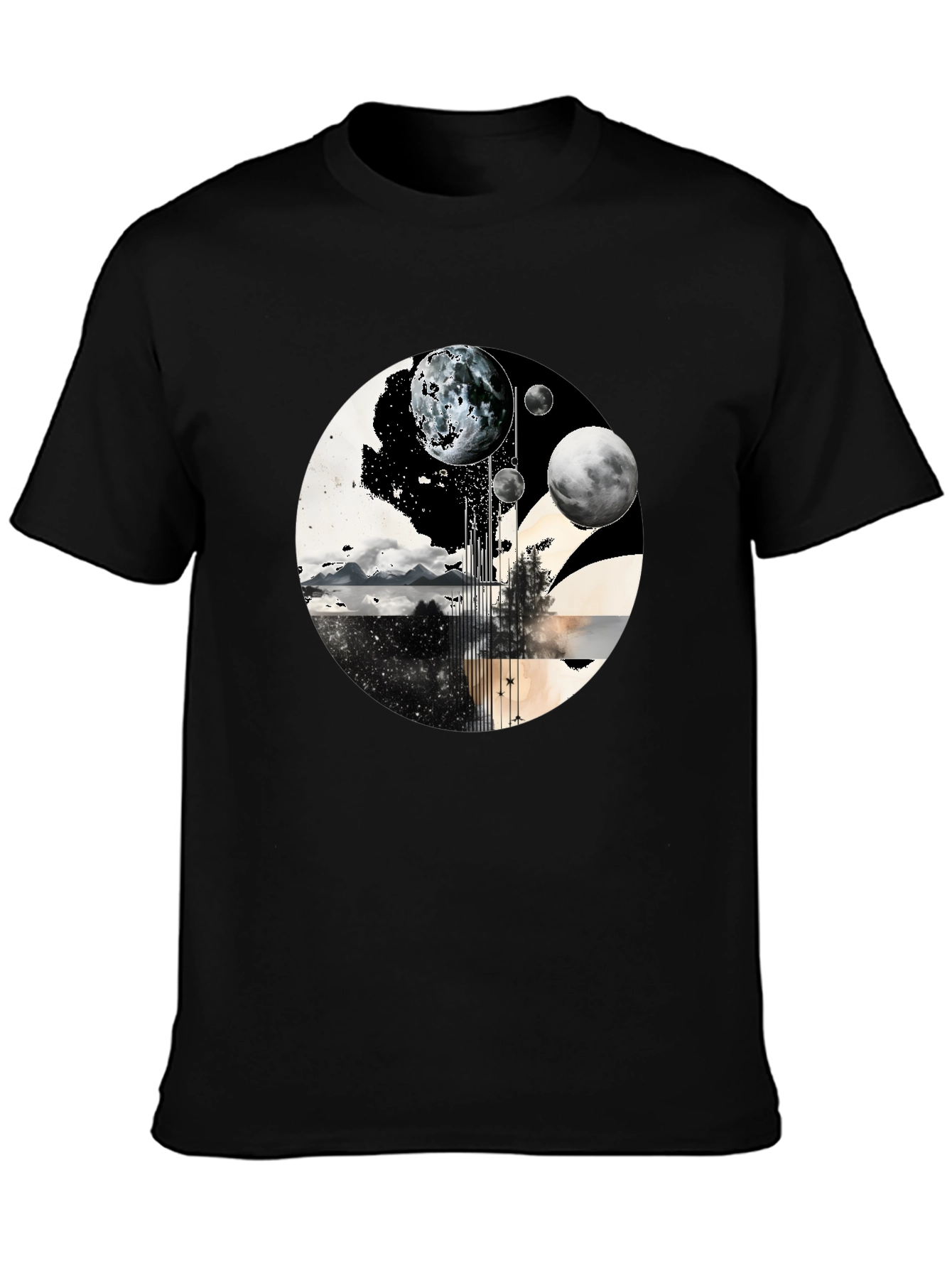 Planetary Landscape Graphic Tee