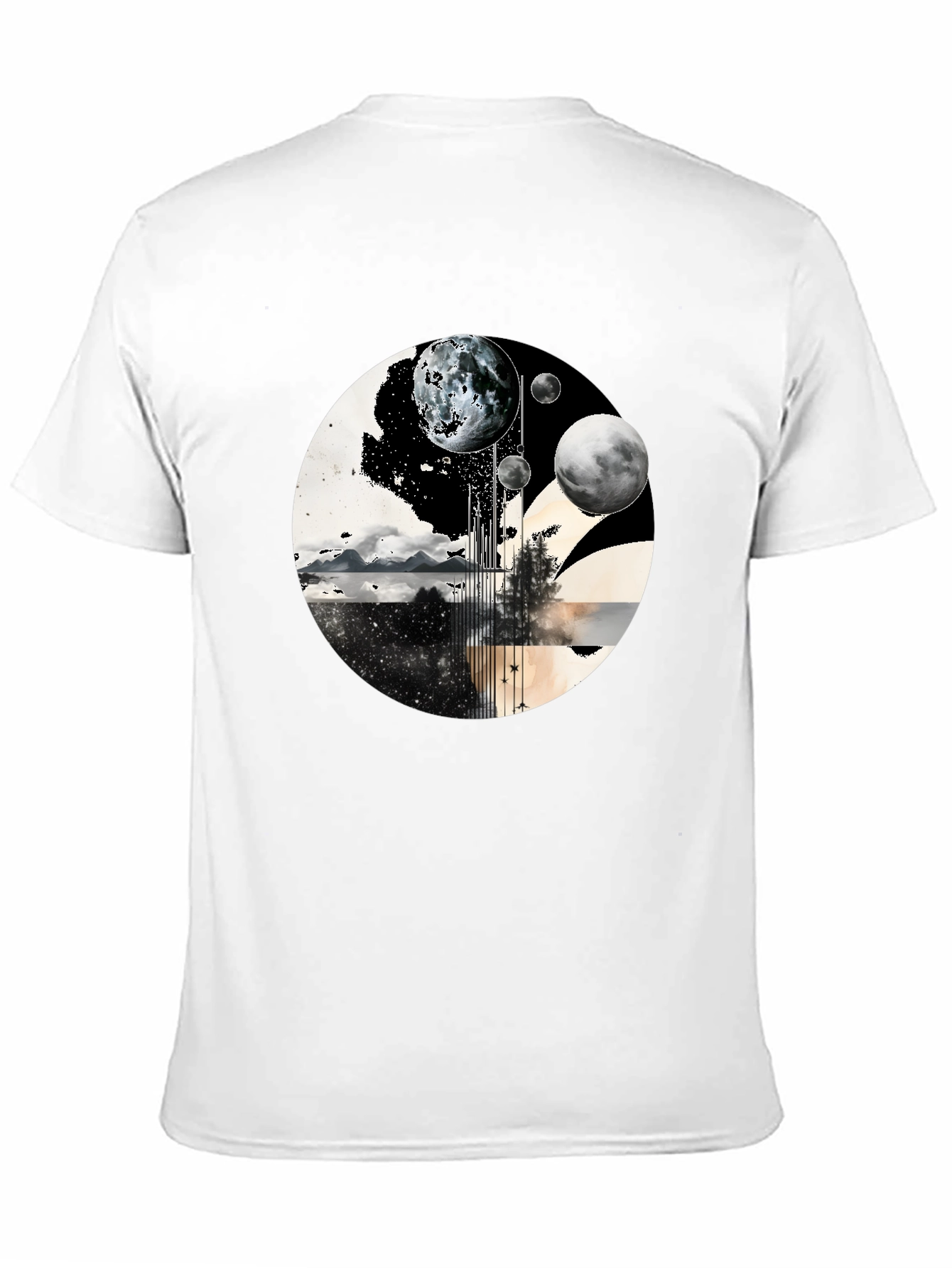 Planetary Landscape Graphic Tee