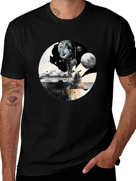 Planetary Landscape Graphic Tee