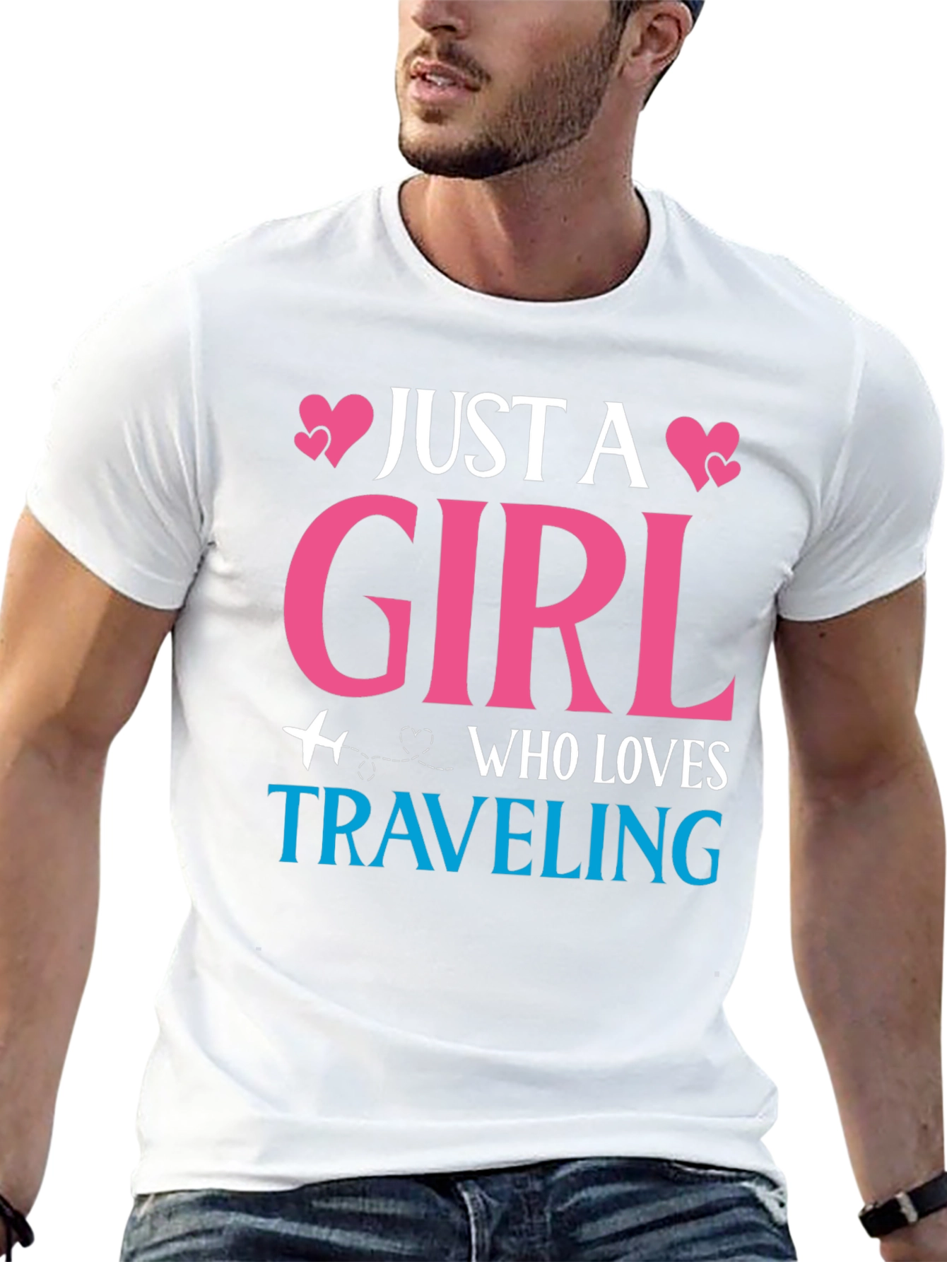 Just a Girl Who Loves Traveling T-Shirt