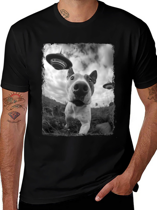 Dog Alien Abduction T-Shirt