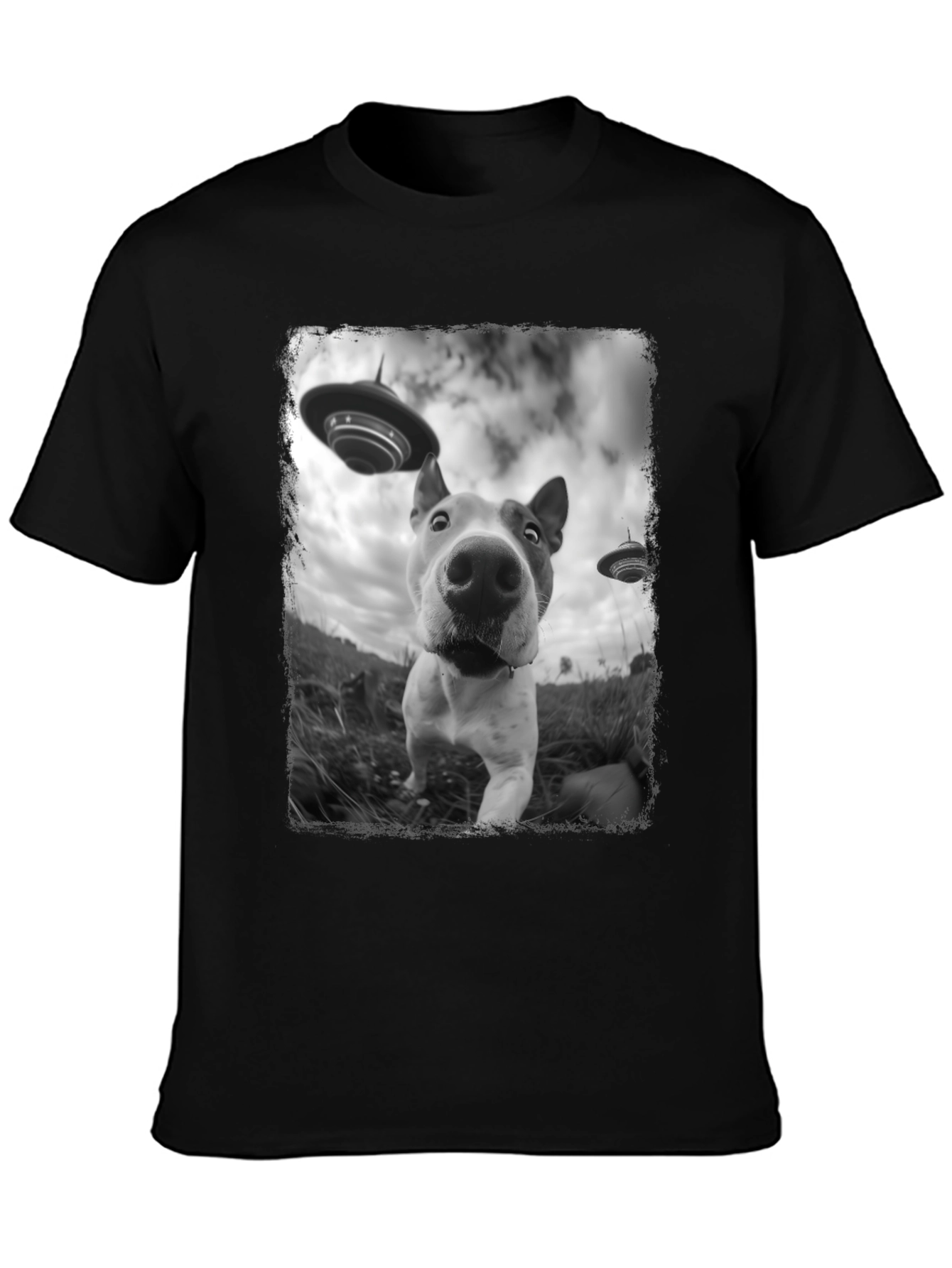 Dog Alien Abduction T-Shirt