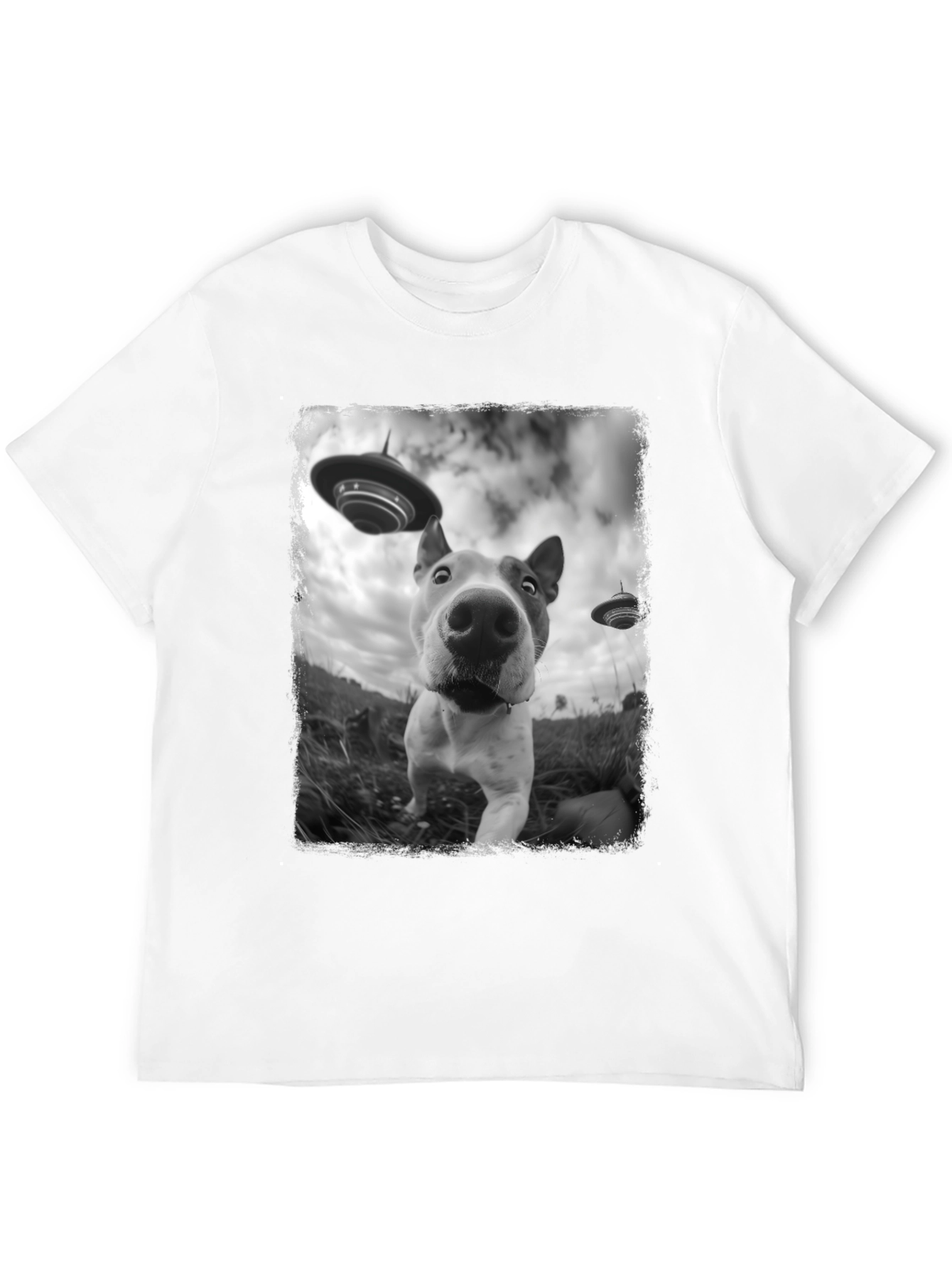 Dog Alien Abduction T-Shirt